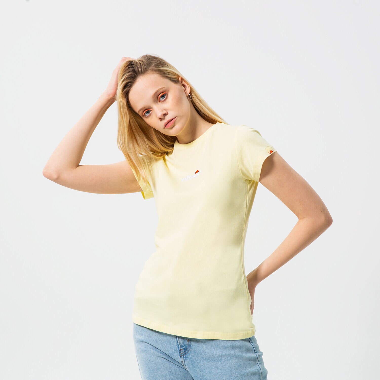Femei tricou ELLESSE TRICOU CI TEE LYELLOW SGJ11885603 Galben