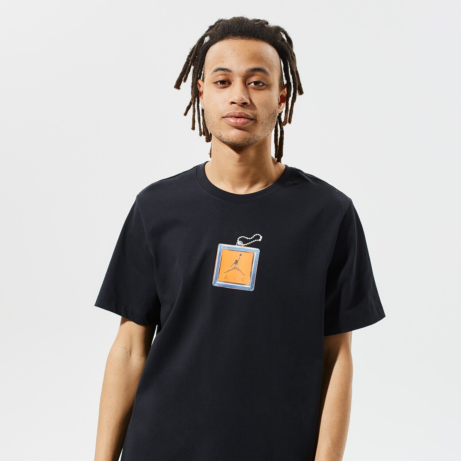 Bărbați tricou JORDAN TRICOU KEYCHAIN CV5157-010 Negru