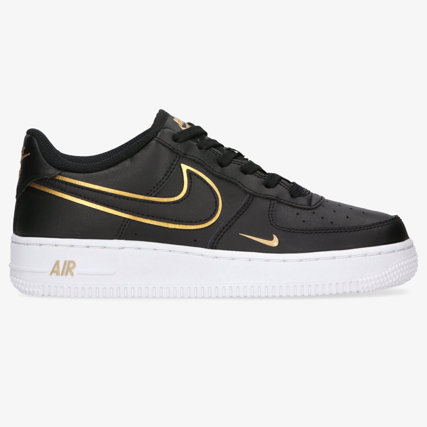 Copii pantofi sport NIKE AIR FORCE 1 LV8 DM3322-001 Negru