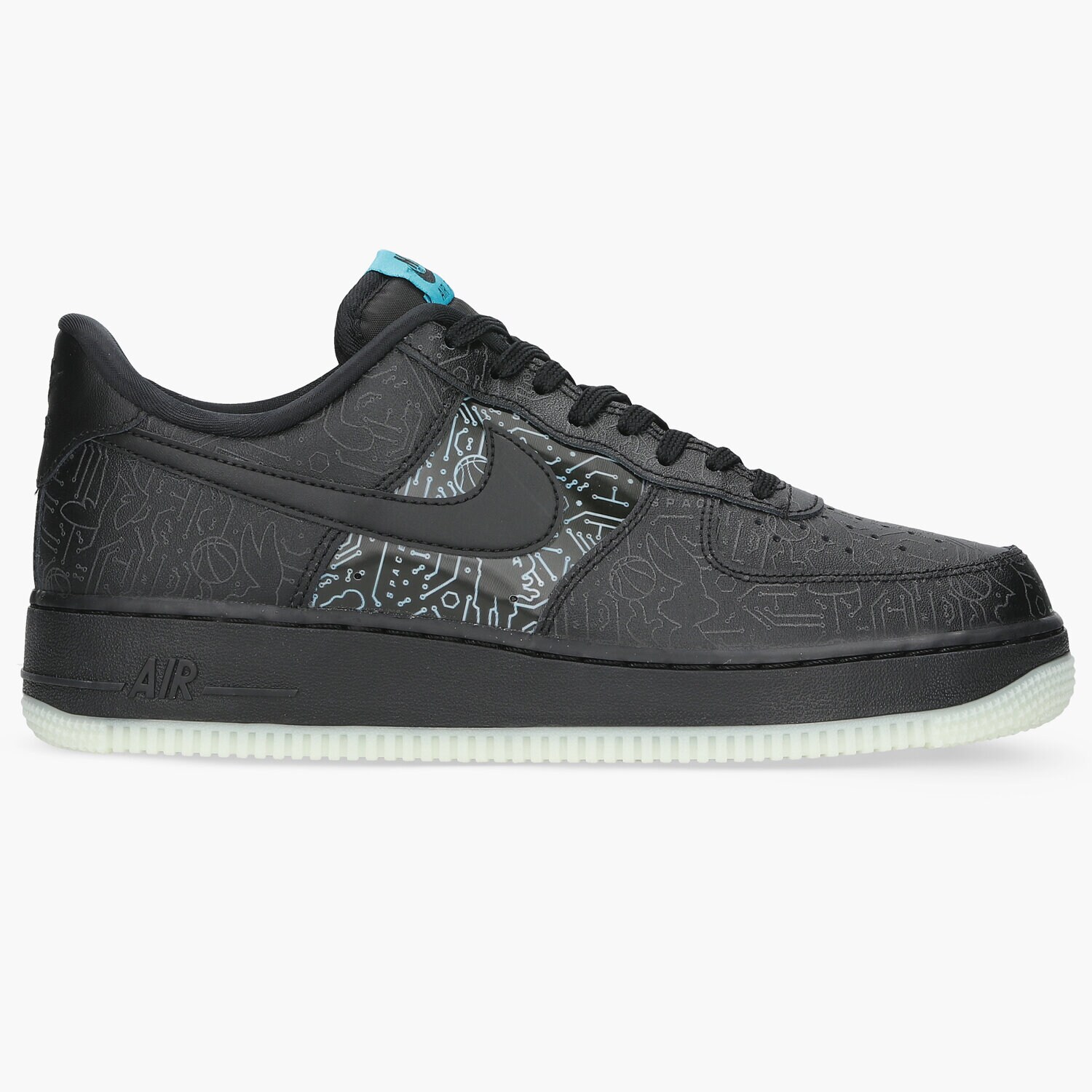 Barbați pantofi sport NIKE AIR FORCE 1 '07  DH5354-001 Negru
