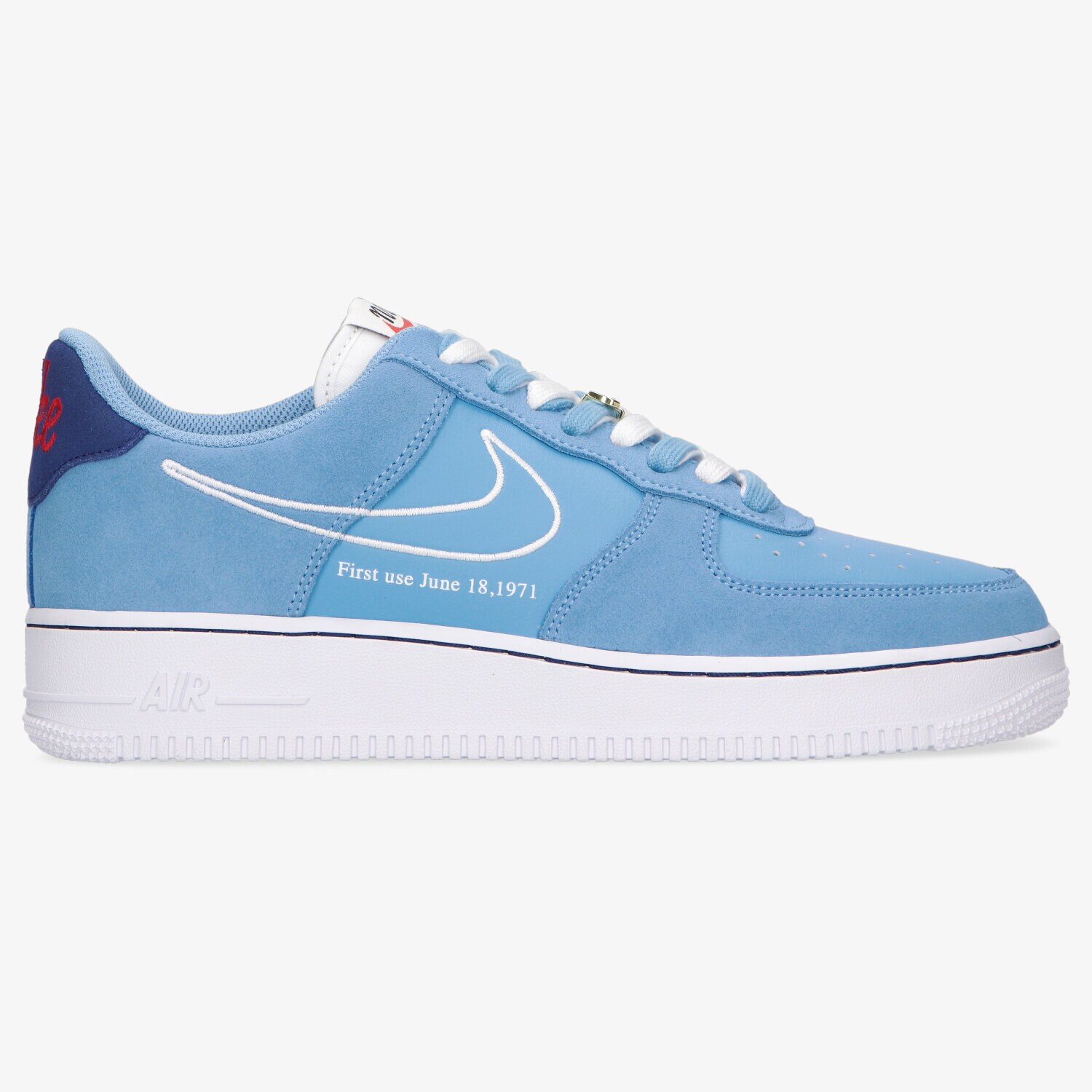 Barbați pantofi sport NIKE AIR FORCE 1 '07 LV8 DB3597-400 Albastru
