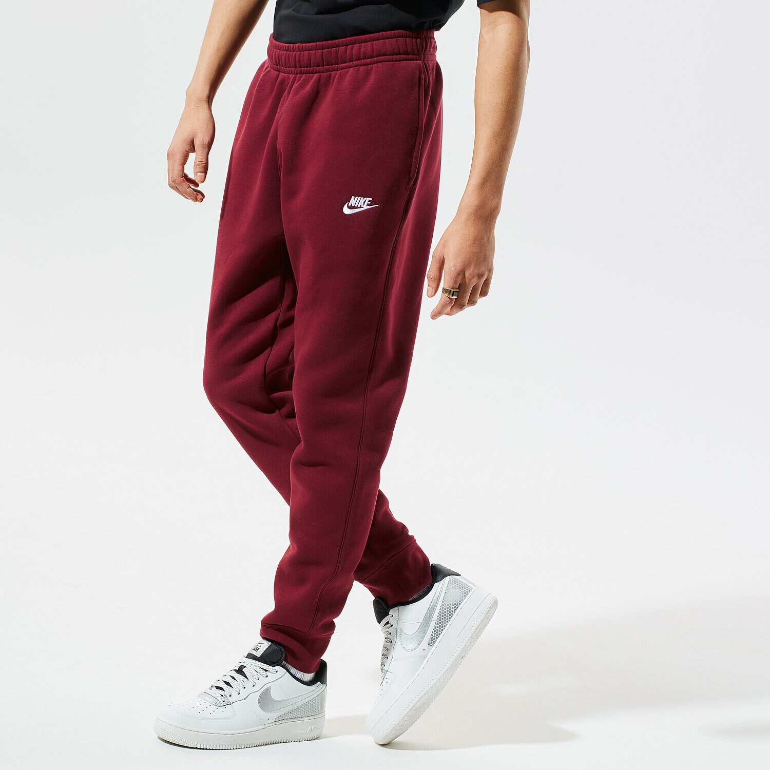 Bărbați pantaloni NIKE PANTALONI  SPORTSWEAR CLUB FLEECE BV2671-638 Bordo