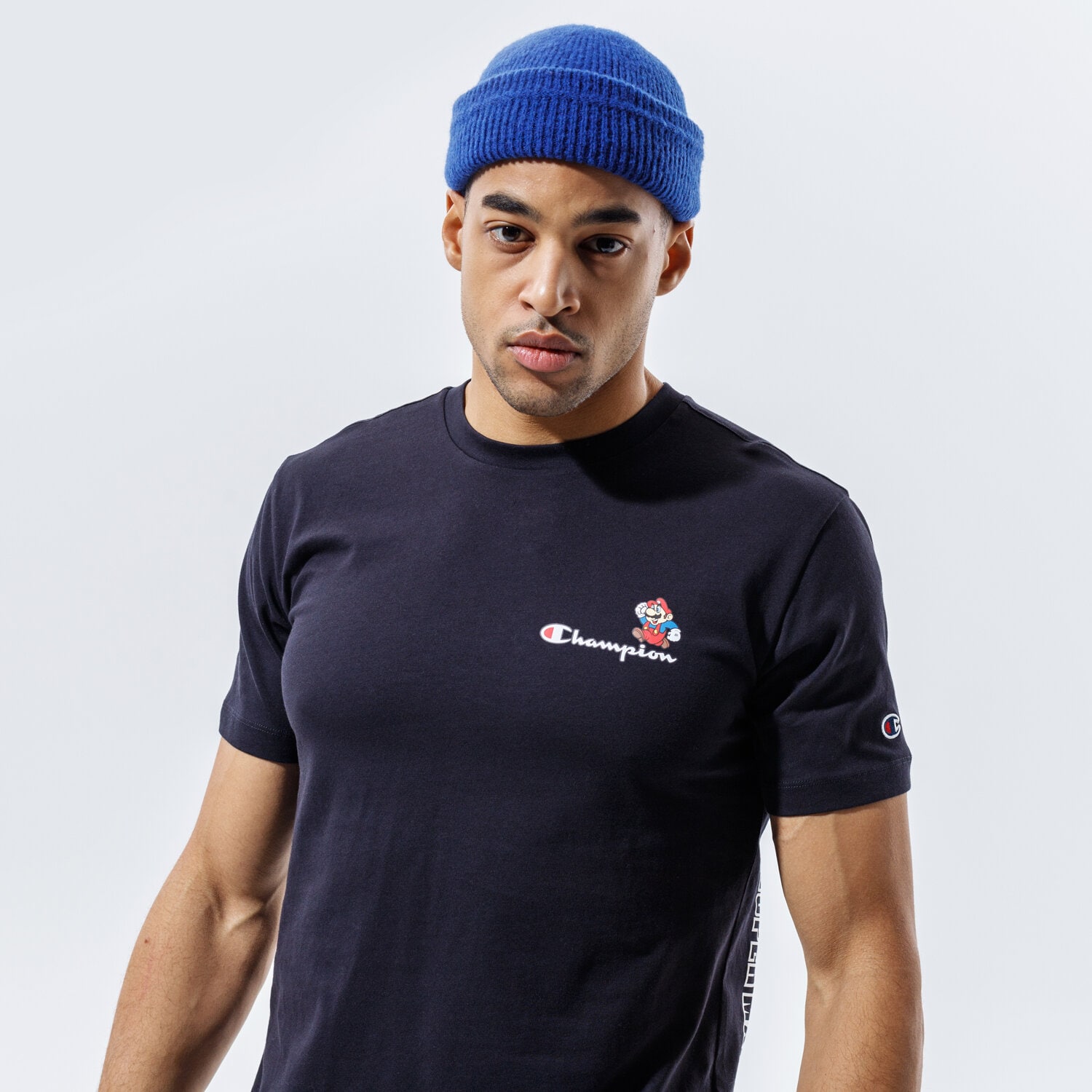 Bărbați tricou CHAMPION TRICOU CREWNECK TRICOU 216871KK001 Negru
