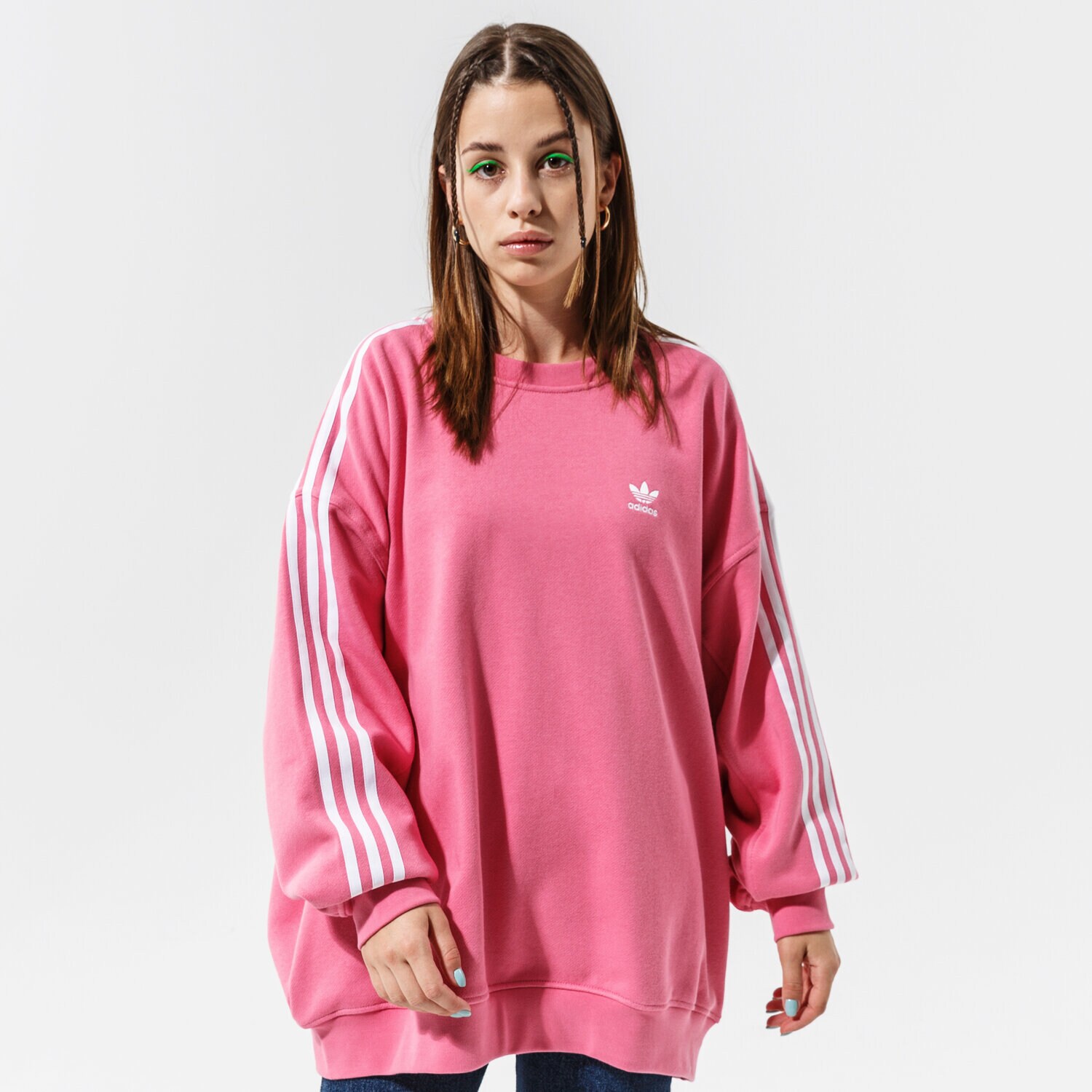 Femei bluză ADIDAS BLUZĂ OS SWEATSHIRT H33542 Roz
