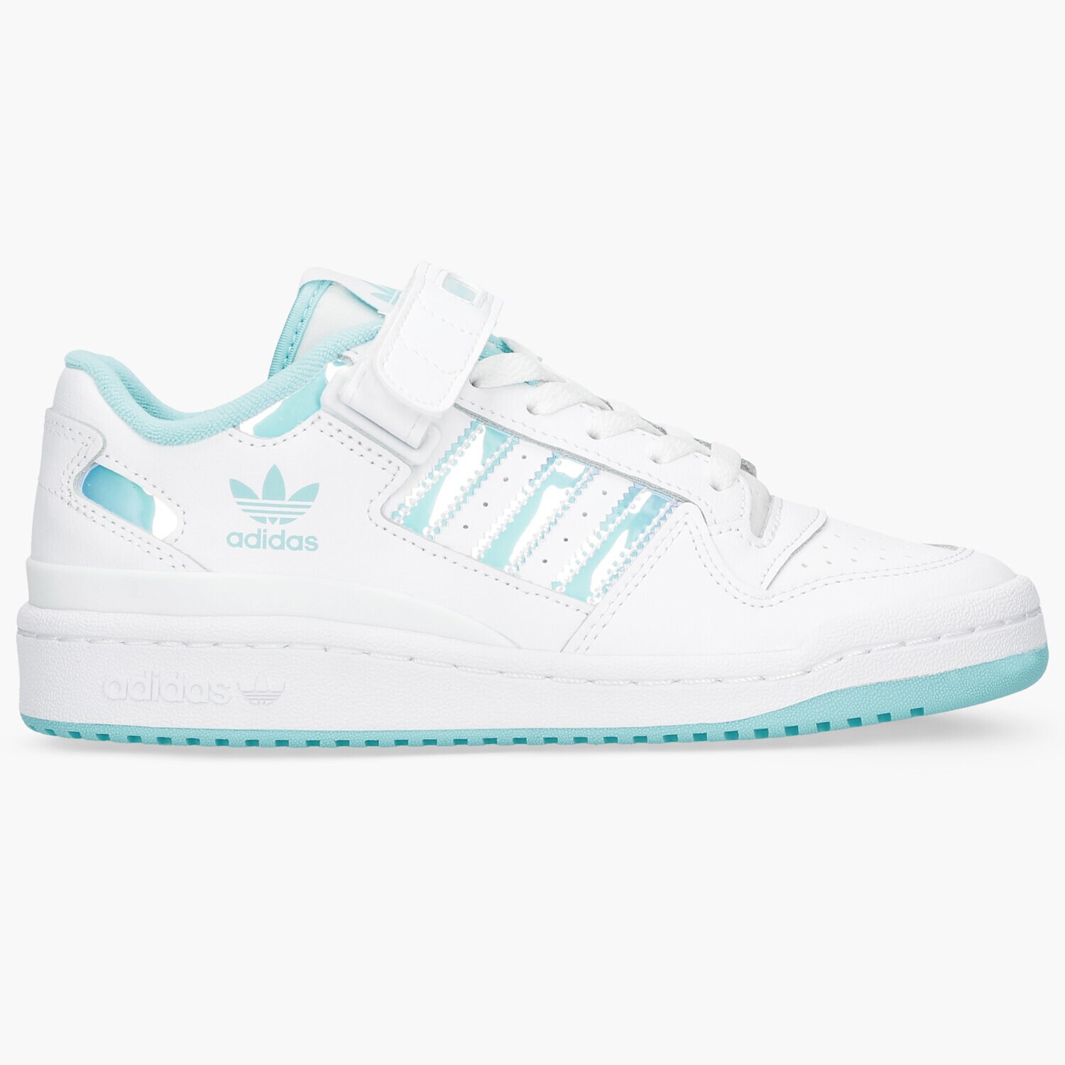 Copii pantofi sport ADIDAS FORUM J IRIDESCENT GZ8963 Alb