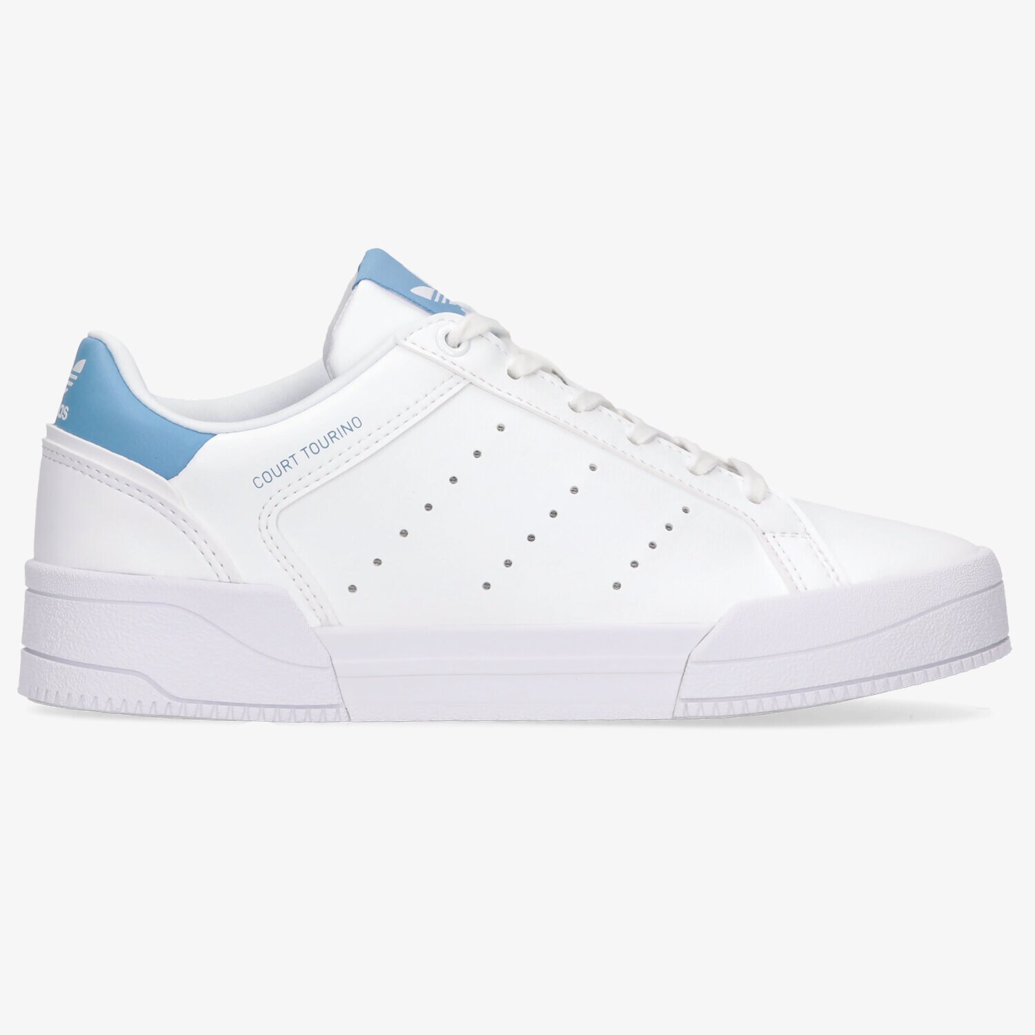 Copii pantofi sport ADIDAS COURT TOURINO J H00763 Alb