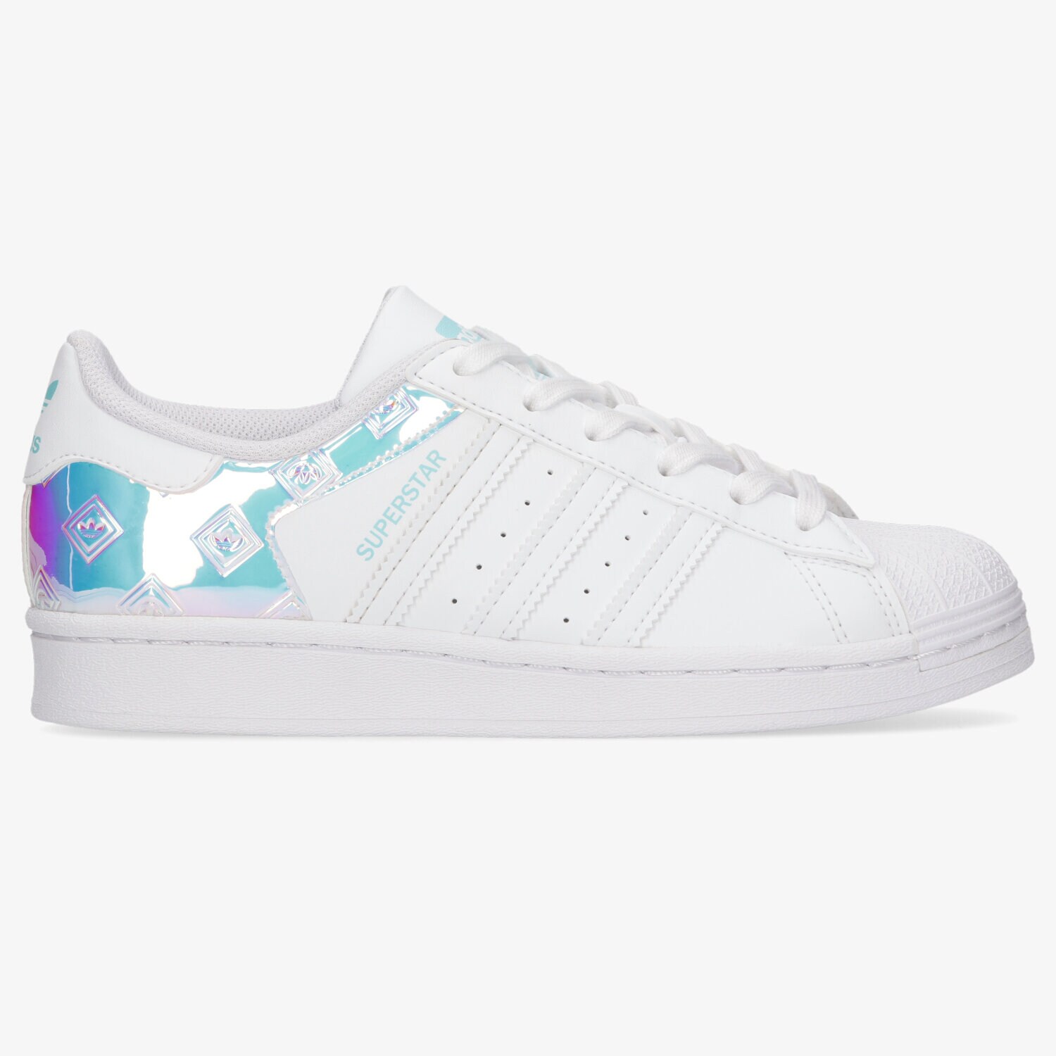 Copii pantofi sport ADIDAS SUPERSTARJ H03949 Alb