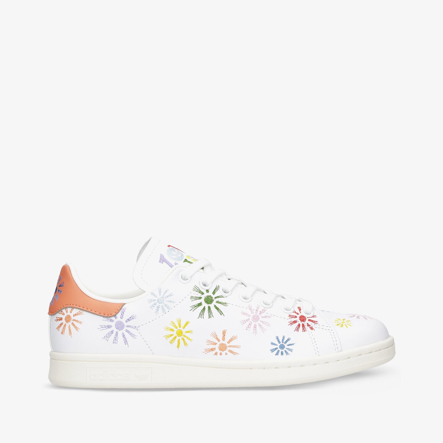 Femei pantofi sport ADIDAS STAN SMITH PRIDE GW2417 Alb