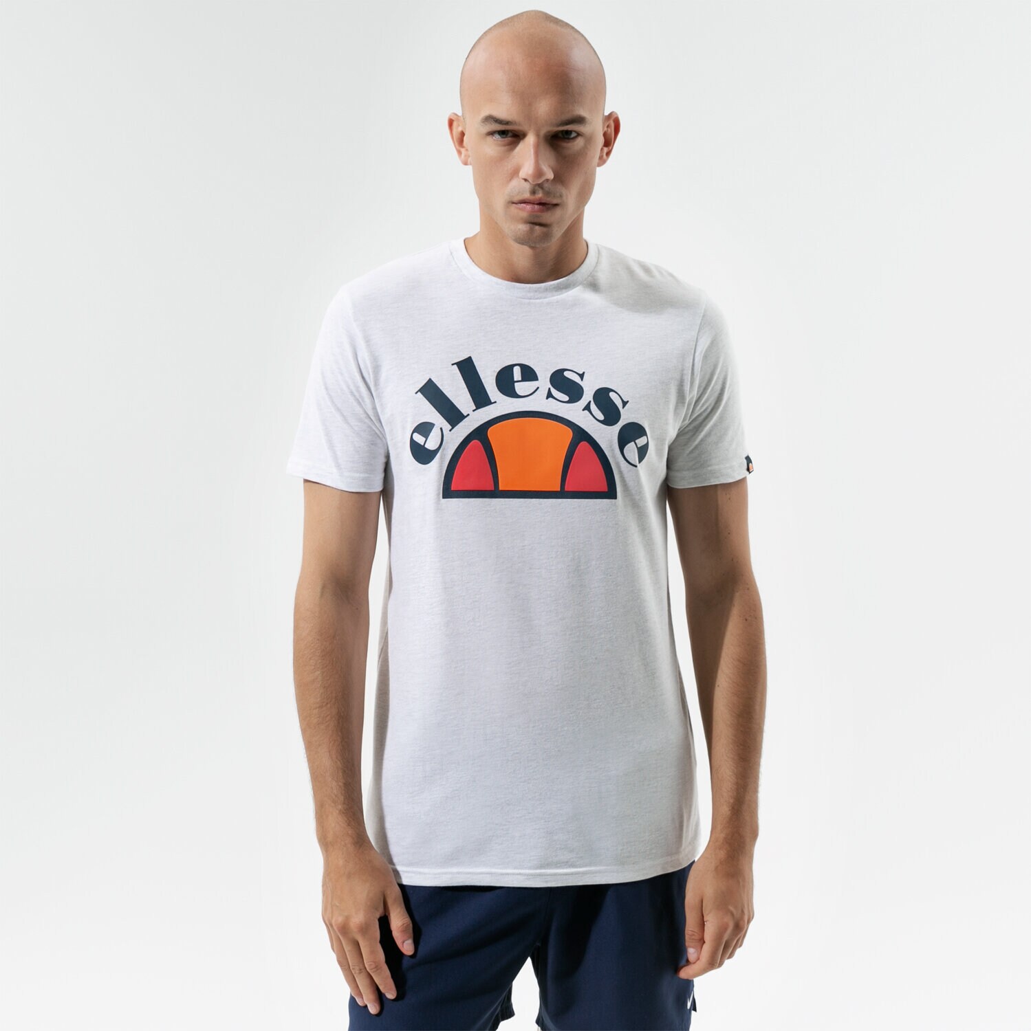 Bărbați tricou ELLESSE TRICOU TEZZA GRM WHT MRL SMG13519909 Gri