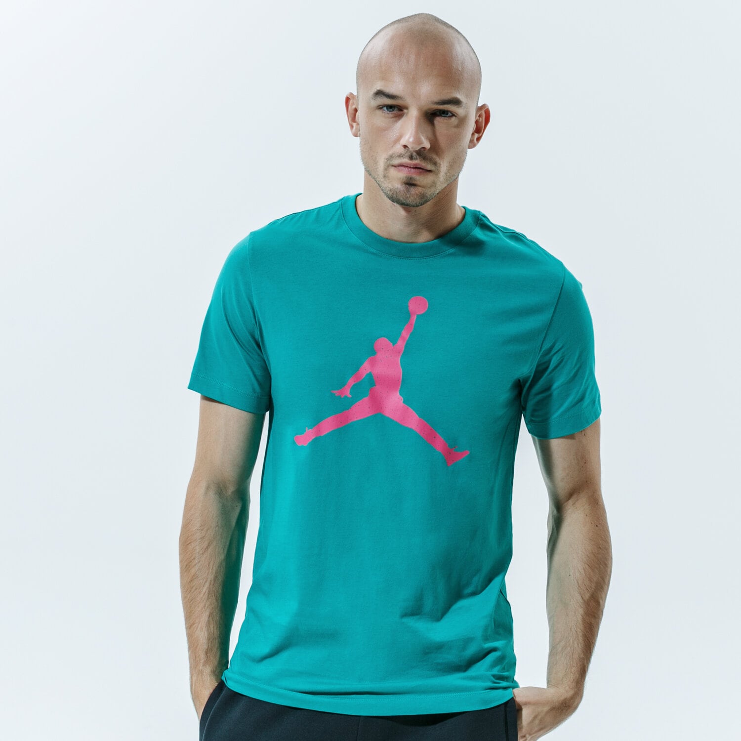 Bărbați tricou JORDAN TRICOU JUMPMAN CZ6650-370 Verde