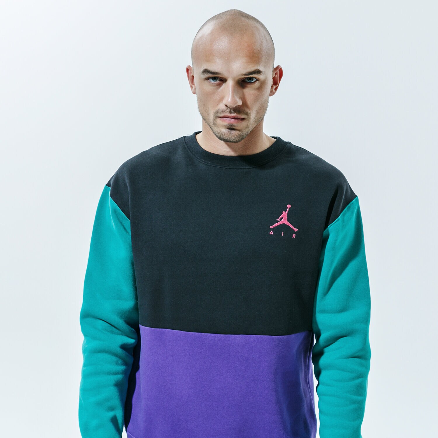 Bărbați bluză JORDAN BLUZĂ JUMPMAN AIR CT3455-010 Negru