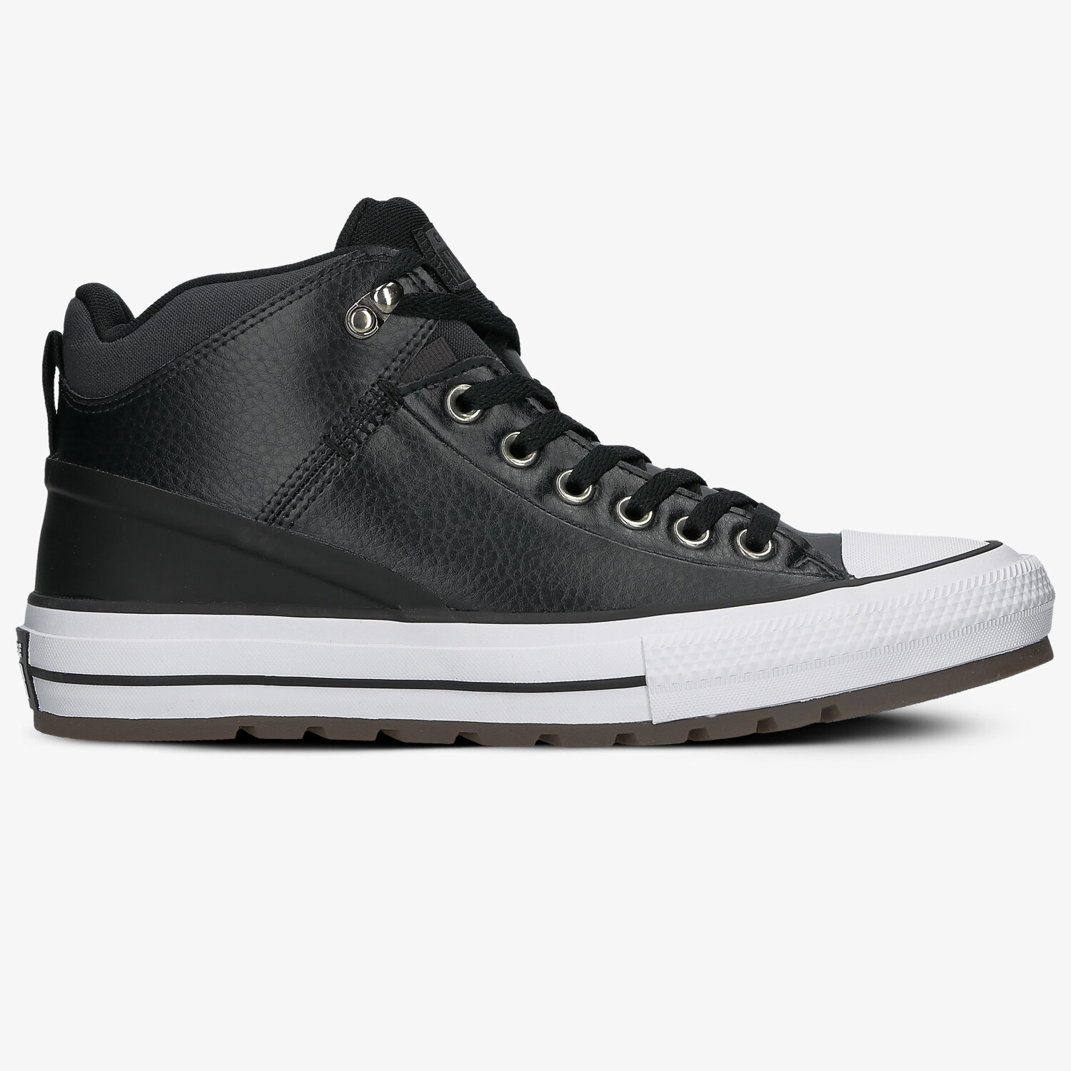 Barbați pantofi sport CONVERSE CHUCK TAYLOR ALL STAR STREET BOOT 168865C Negru