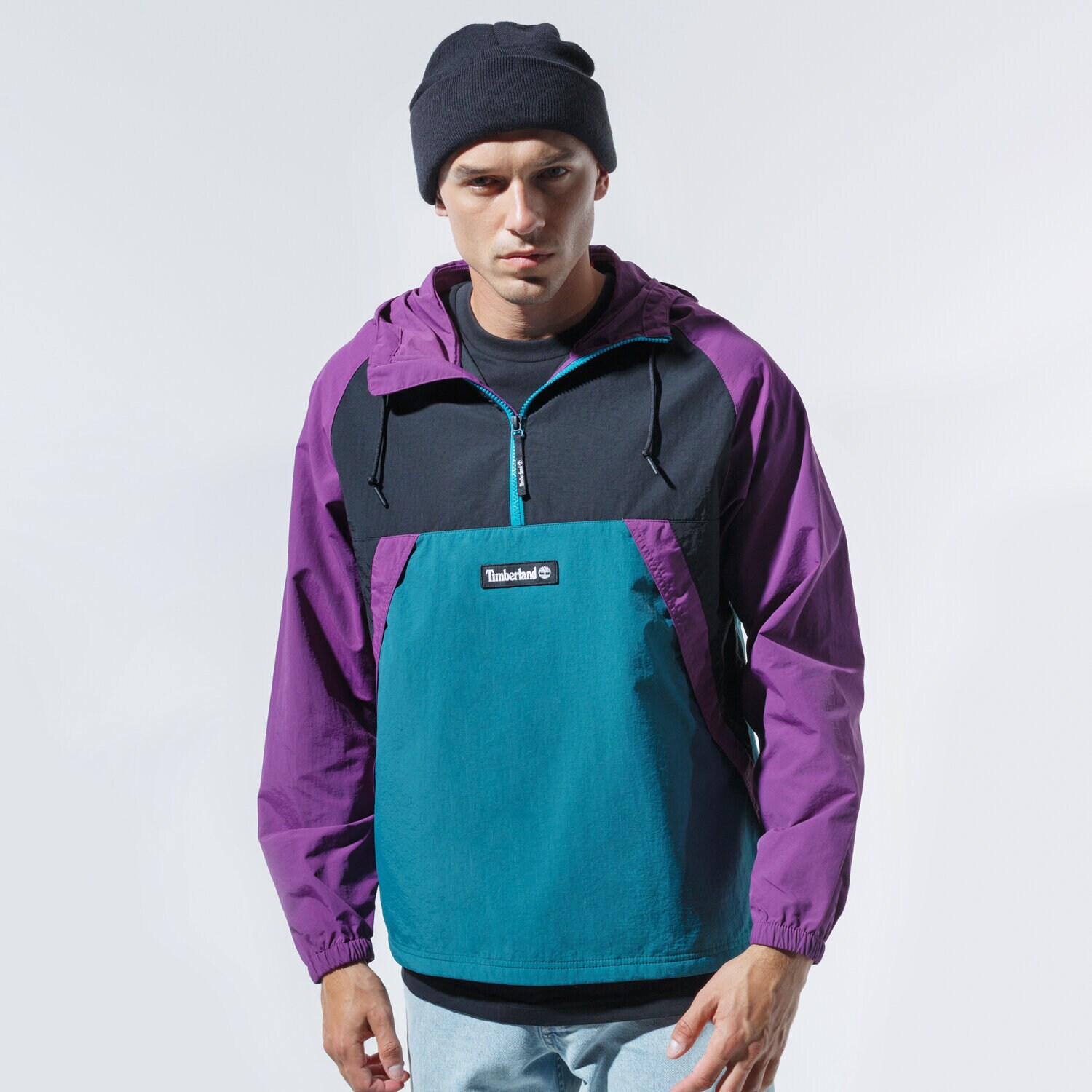 Bărbați eacă de iarnă TIMBERLAND JACHETĂ YC CORE+ WINDBREAKER PULLOVER JACKET TB0A2BUUAR71 Mulicolor