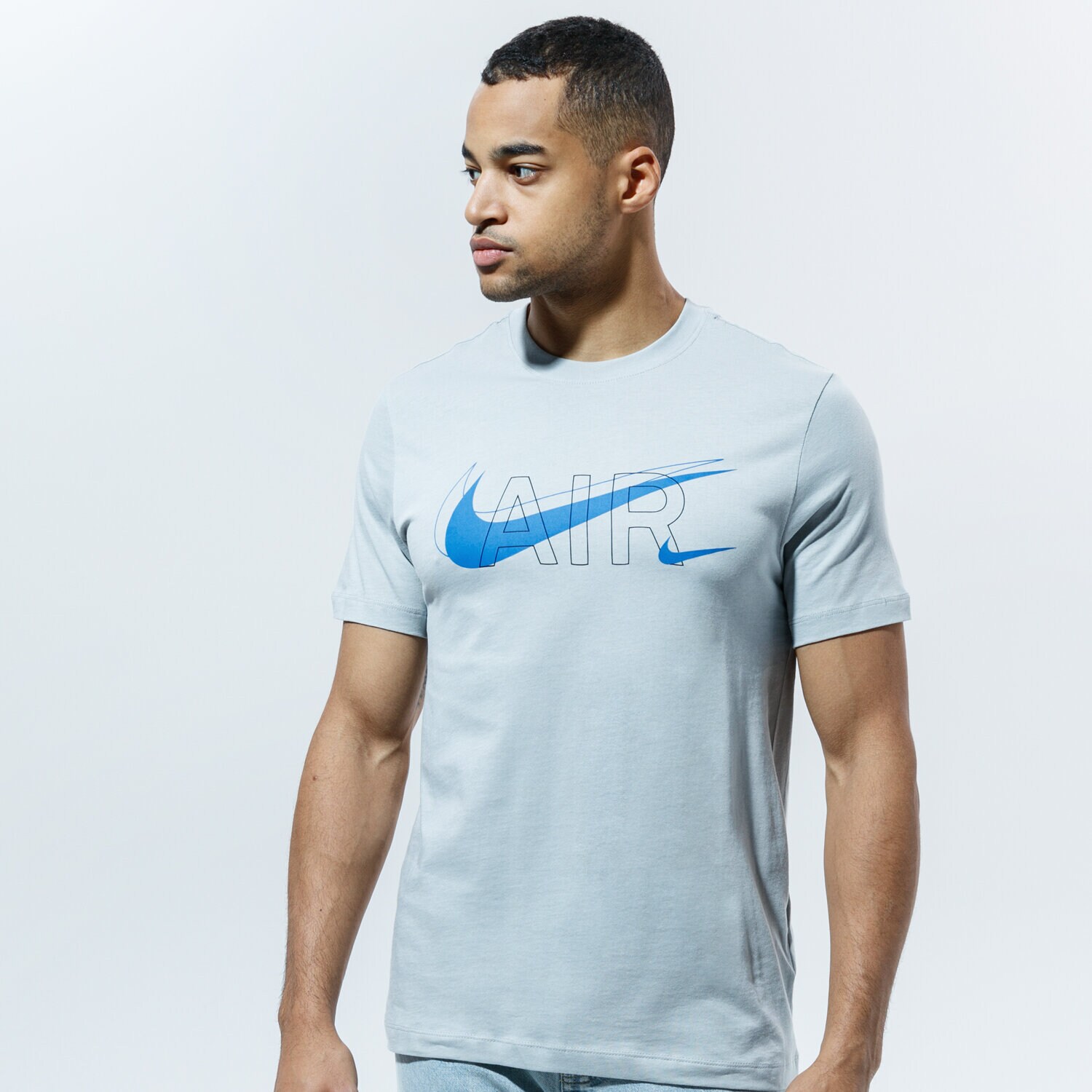 Bărbați tricou NIKE TRICOU M NSW TEE AIR PRNT PACK DD9702-077 Gri