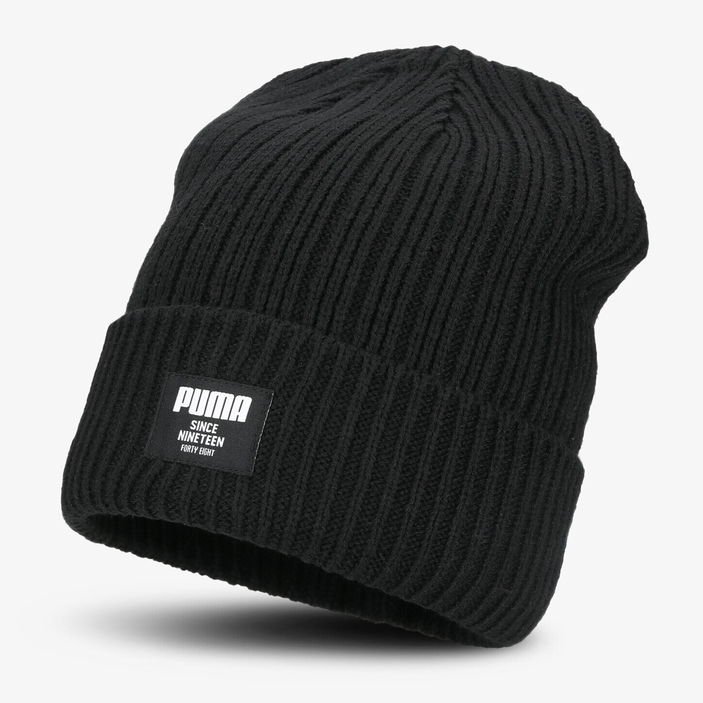 Copii căciulă PUMA CACIULA DE IARNĂ RIBBED CLASSIC BEANIE 2283101 Negru