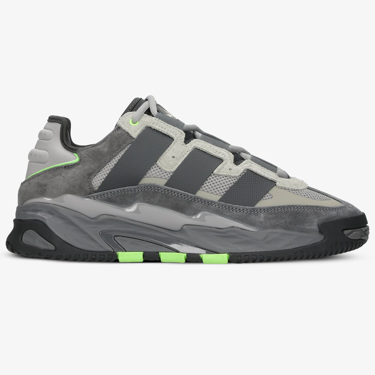 Barbați pantofi sport ADIDAS NITEBALL FX7654 Kaki