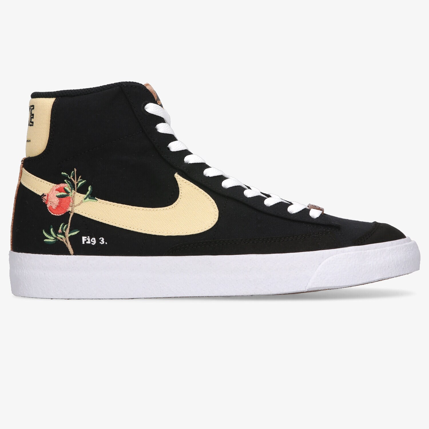 Barbați pantofi sport NIKE BLAZER MID '77 CI1166-001 Negru