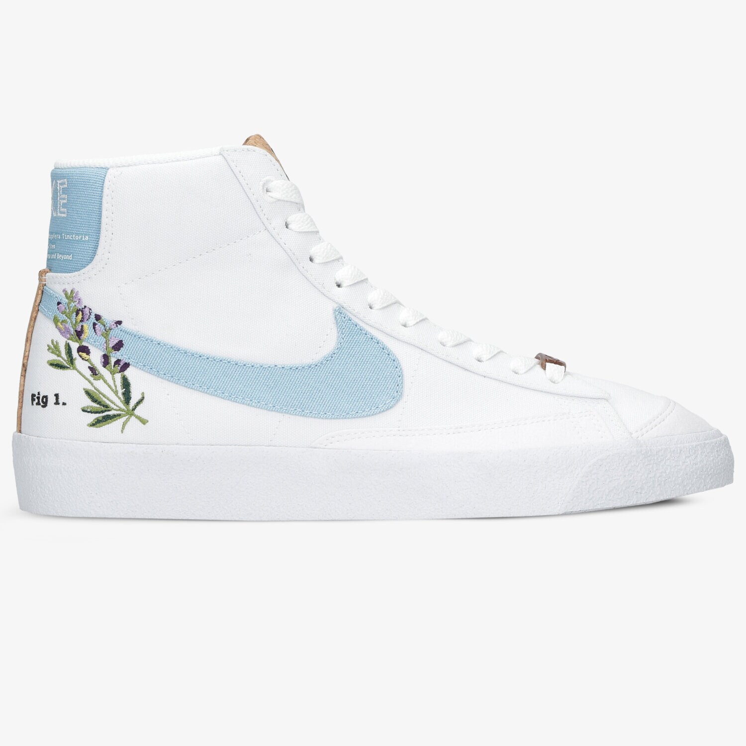 Barbați pantofi sport NIKE BLAZER MID '77 CI1166-100 Alb