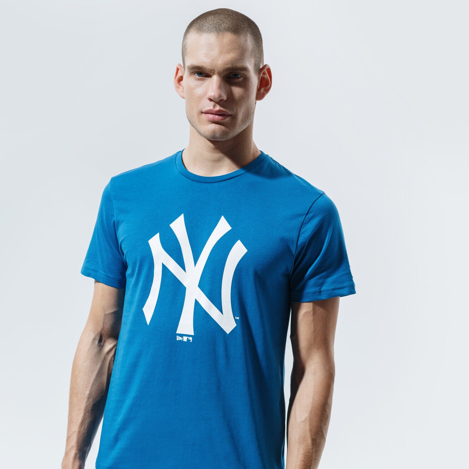 Bărbați tricou NEW ERA TRICOU MLB SEASONAL TEAM LOGO TEE NEYYAN DTL 12485706 Albastru