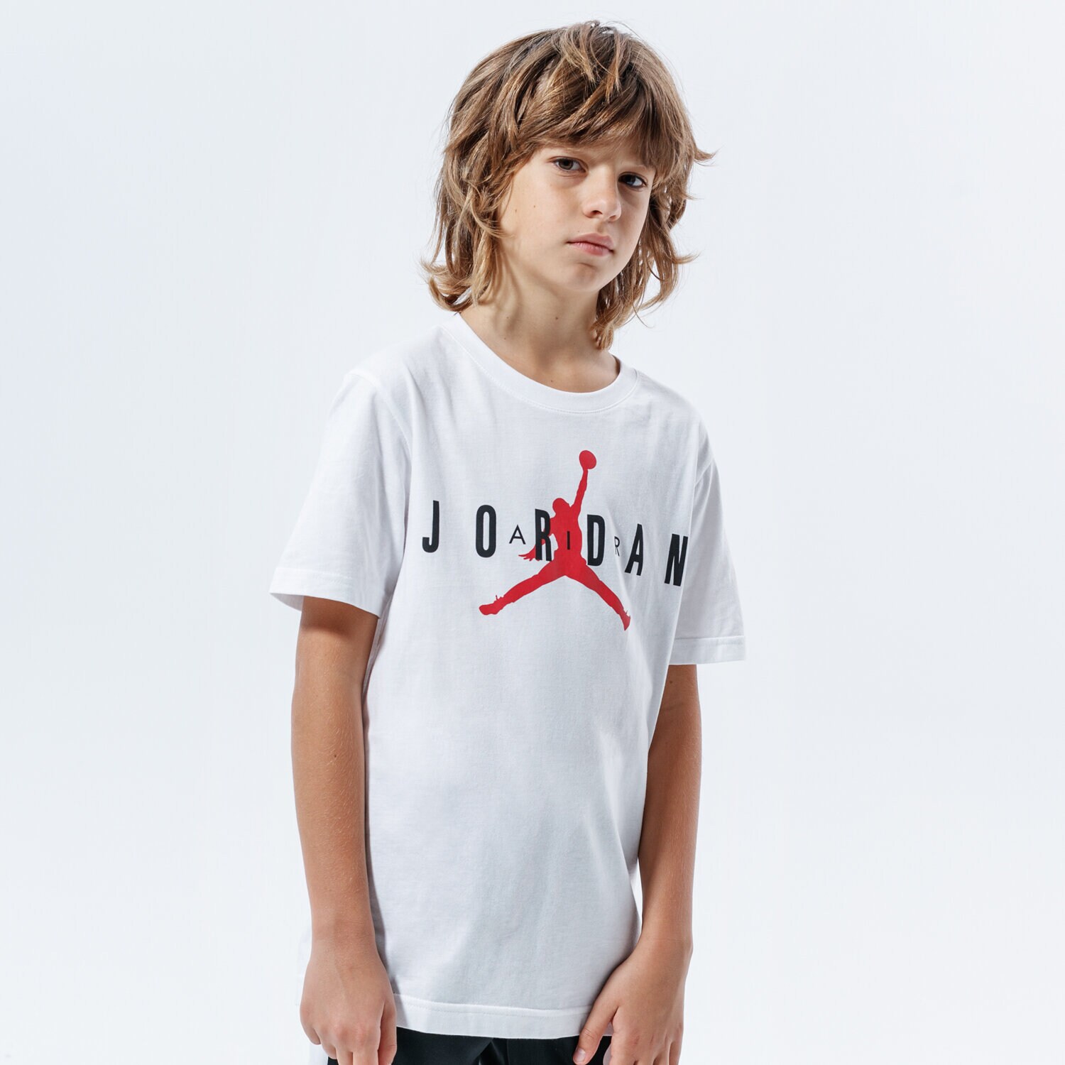Copii tricou JORDAN TRICOU JDB BUSTIERĂND TEE 5 BOY 955175-001 Alb
