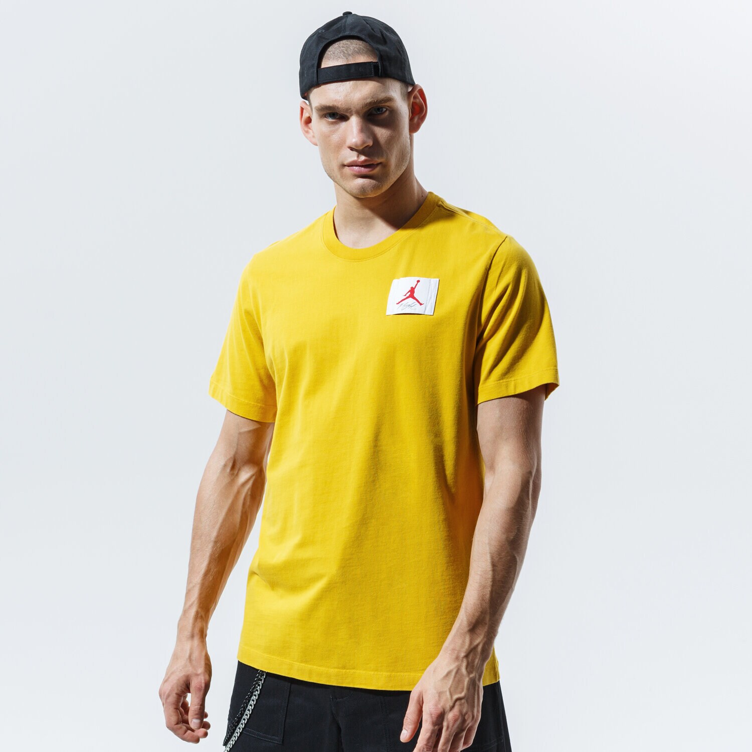Bărbați tricou JORDAN TRICOU M J FLIGHT ESSENTIALS SS CREW CZ5059-711 Galben