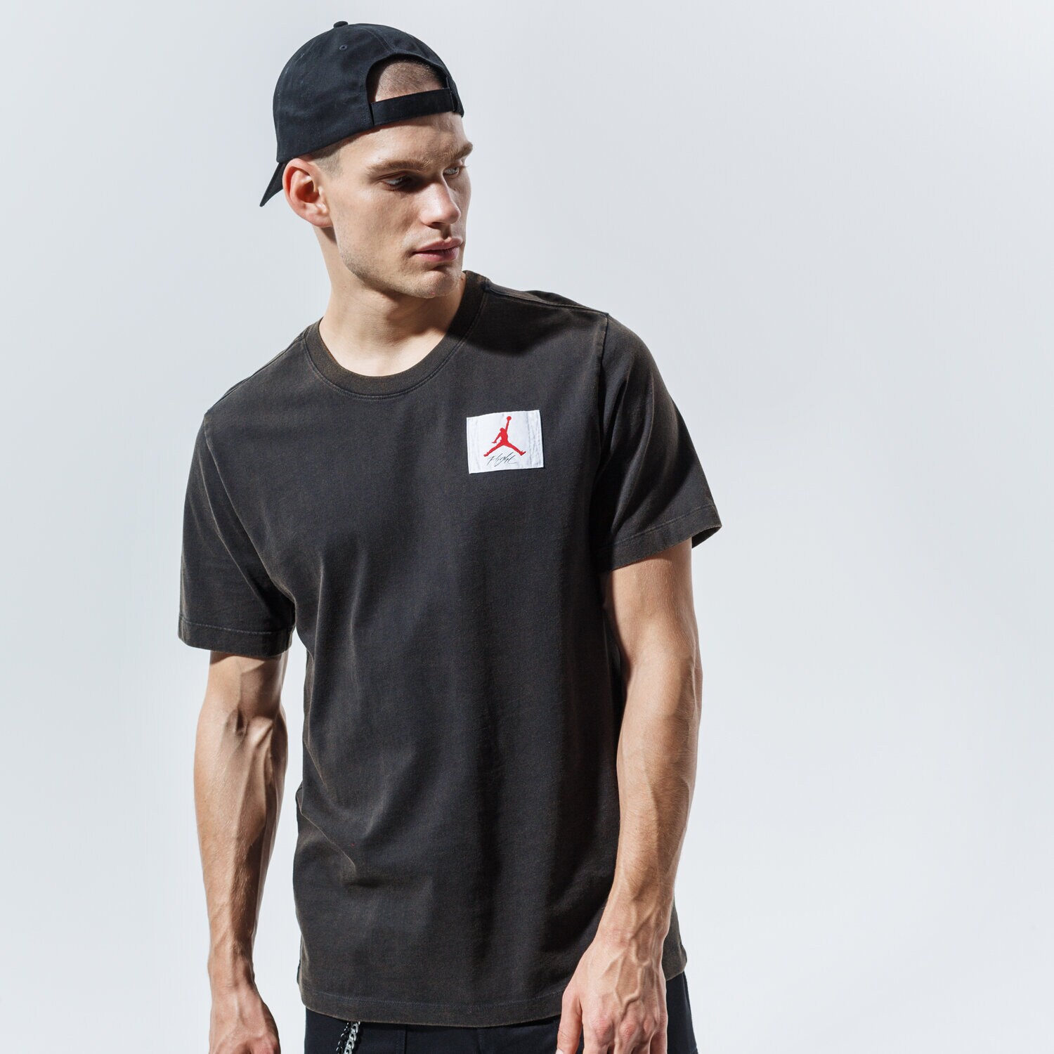 Bărbați tricou JORDAN TRICOU M J FLIGHT ESSENTIALS SS CREW CZ5059-010 Negru