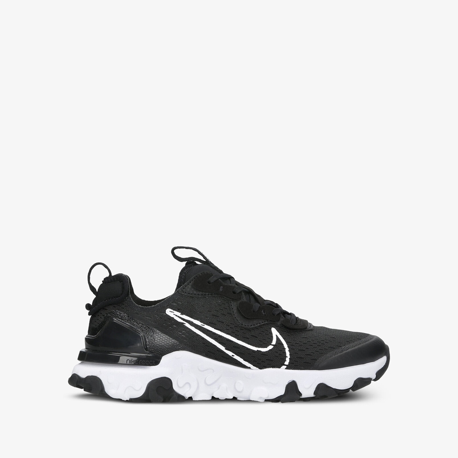 Copii pantofi sport NIKE REACT VISION CD6888-006 Negru
