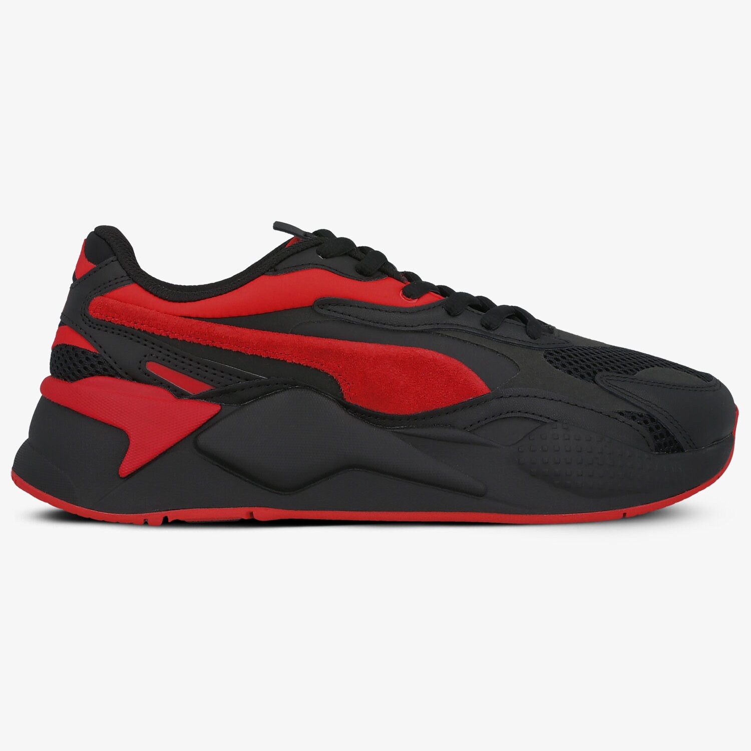 Barbați pantofi sport PUMA RS-X³ FOLDED EDGE 37475801 Negru