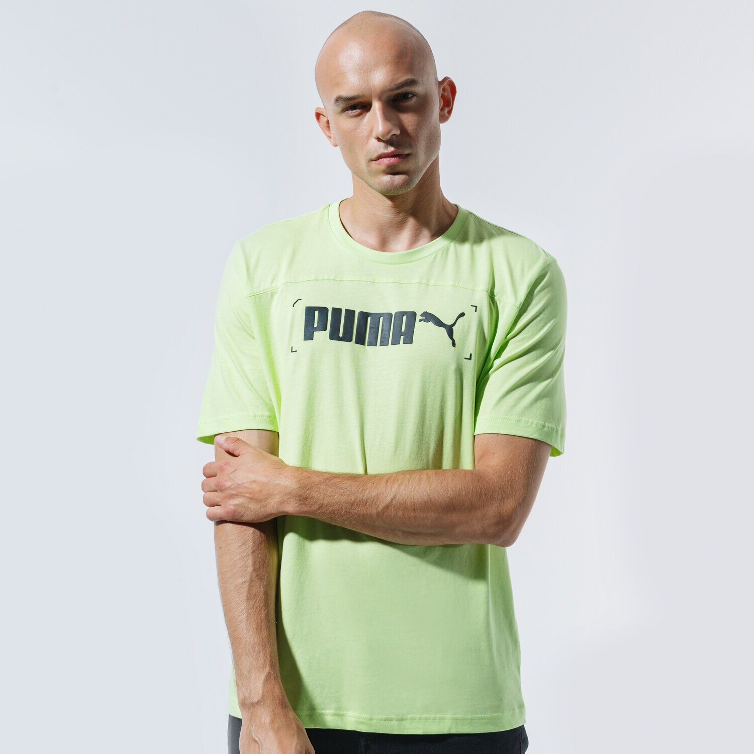 Bărbați tricou PUMA TRICOU NU-TILITY GRAPHIC TEE 58348734 Verde