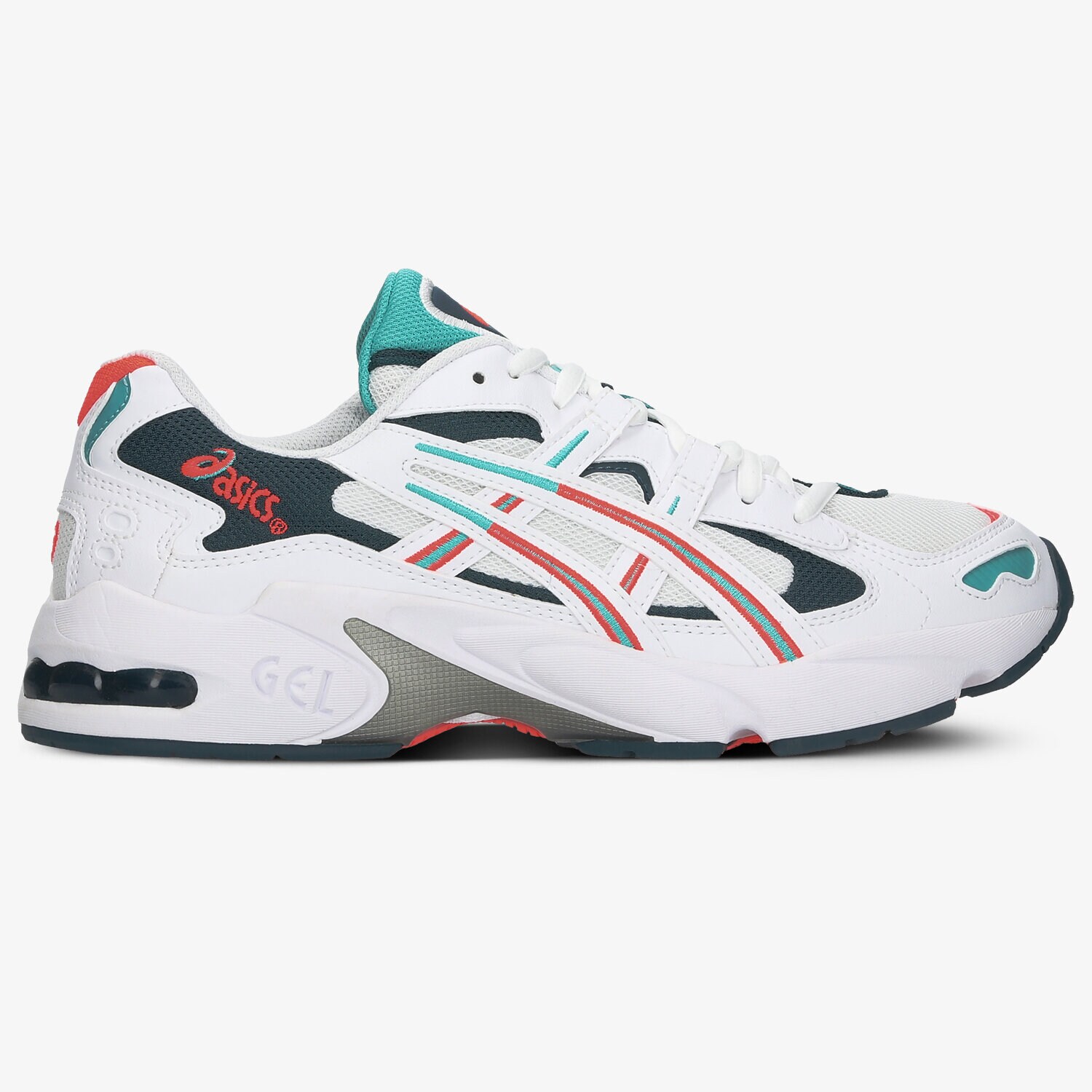 Barbați pantofi sport ASICS GEL-KAYANO 5 OG 1021A280102 Alb