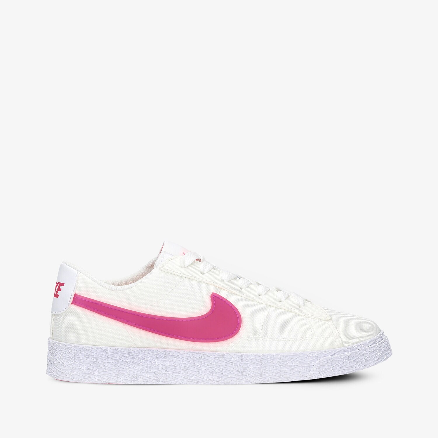 Copii pantofi sport NIKE BLAZER LOW POP (GS) AQ5604-100 Alb