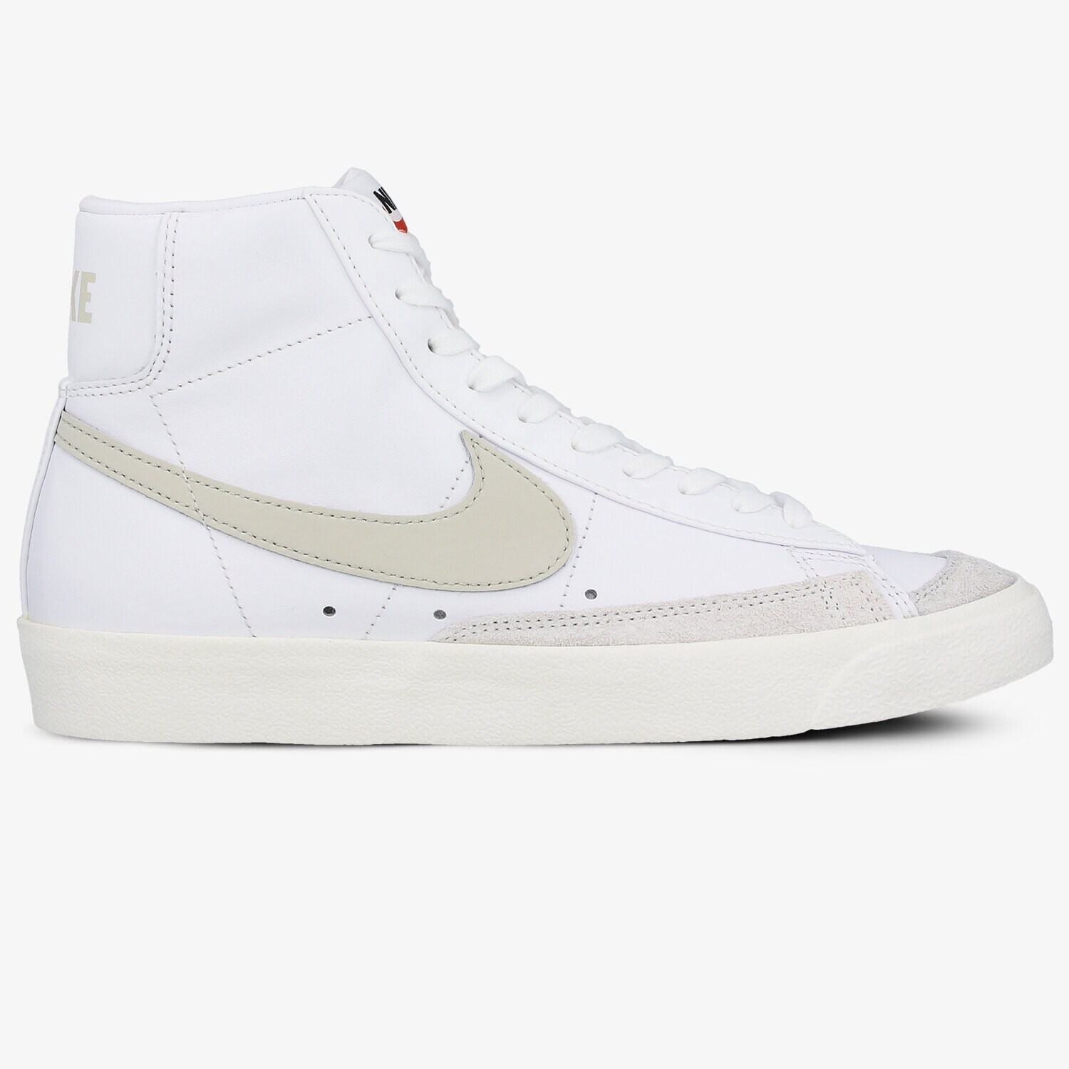 Barbați pantofi sport NIKE BLAZER MID '77 VINTAGE BQ6806-106 Alb