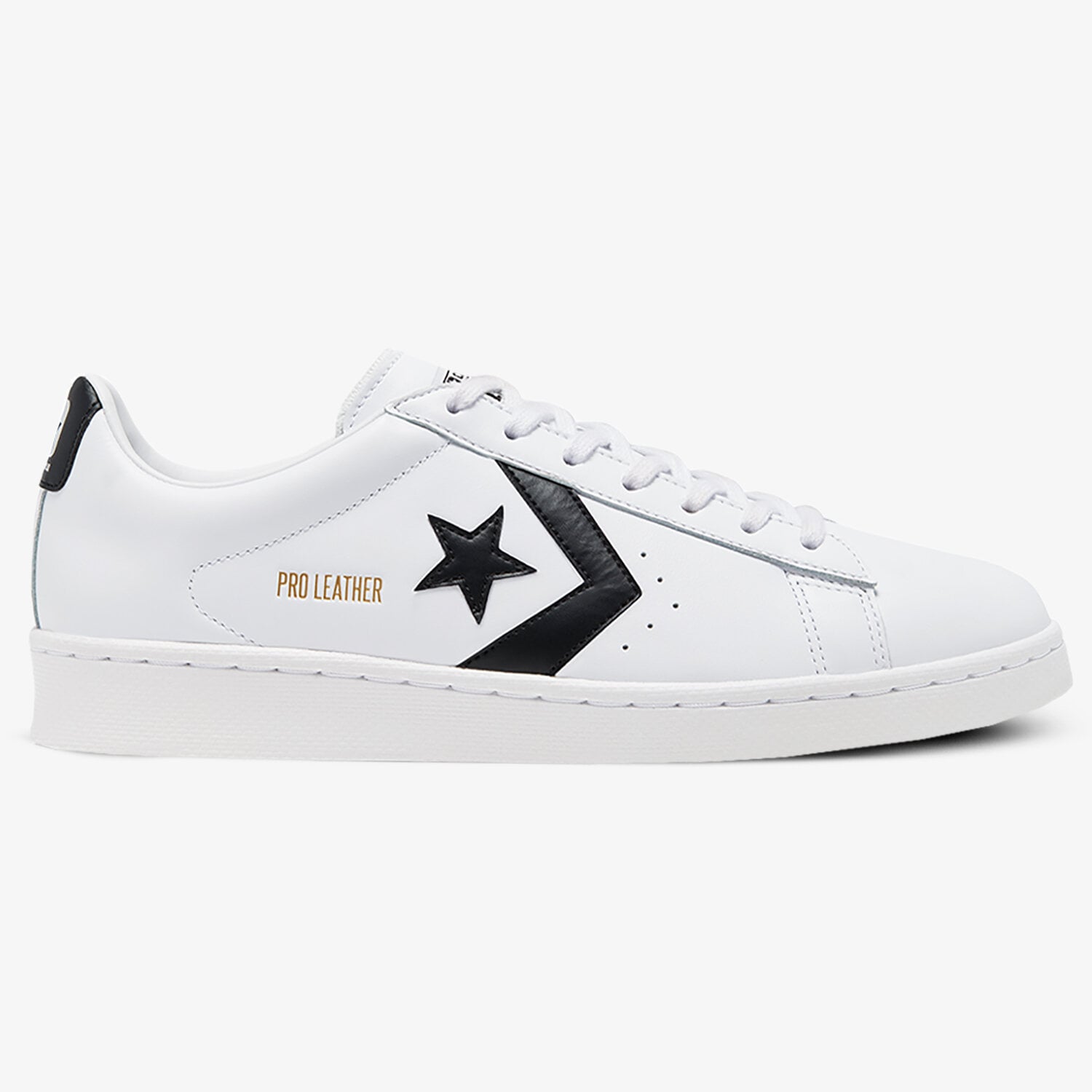 Barbați pantofi sport CONVERSE PRO LEATHER GOLD STANDARD 167237C Alb