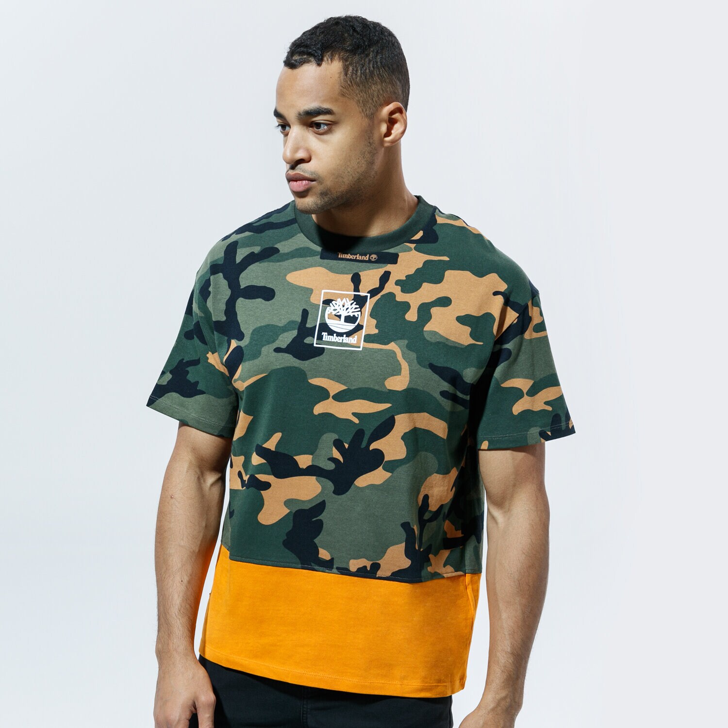 Bărbați tricou TIMBERLAND TRICOU YC SS CAMO TEE TB0A2AG7AP91 Mulicolor