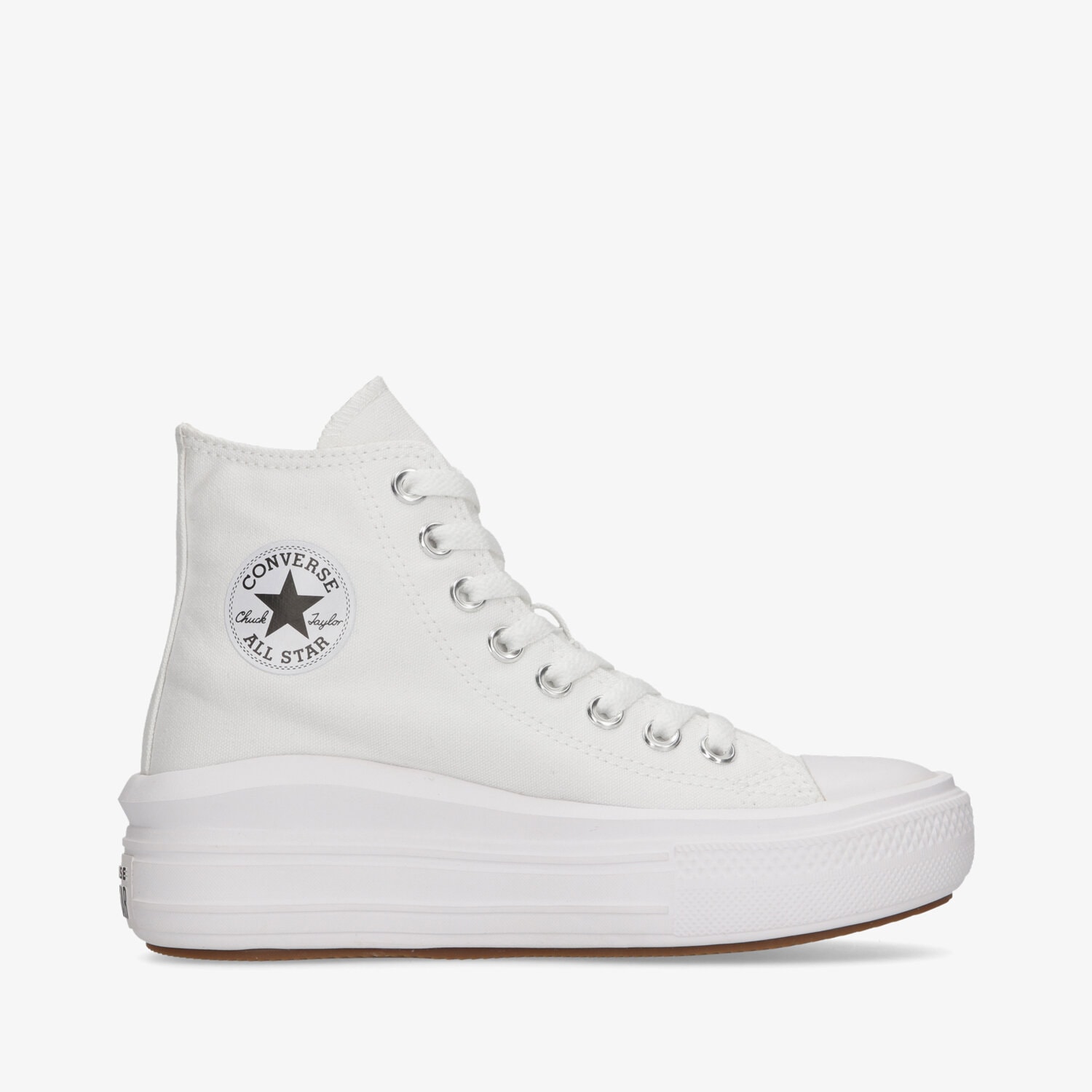 Femei teniși CONVERSE CHUCK TAYLOR ALL STAR MOVE HIGH 568498C Alb