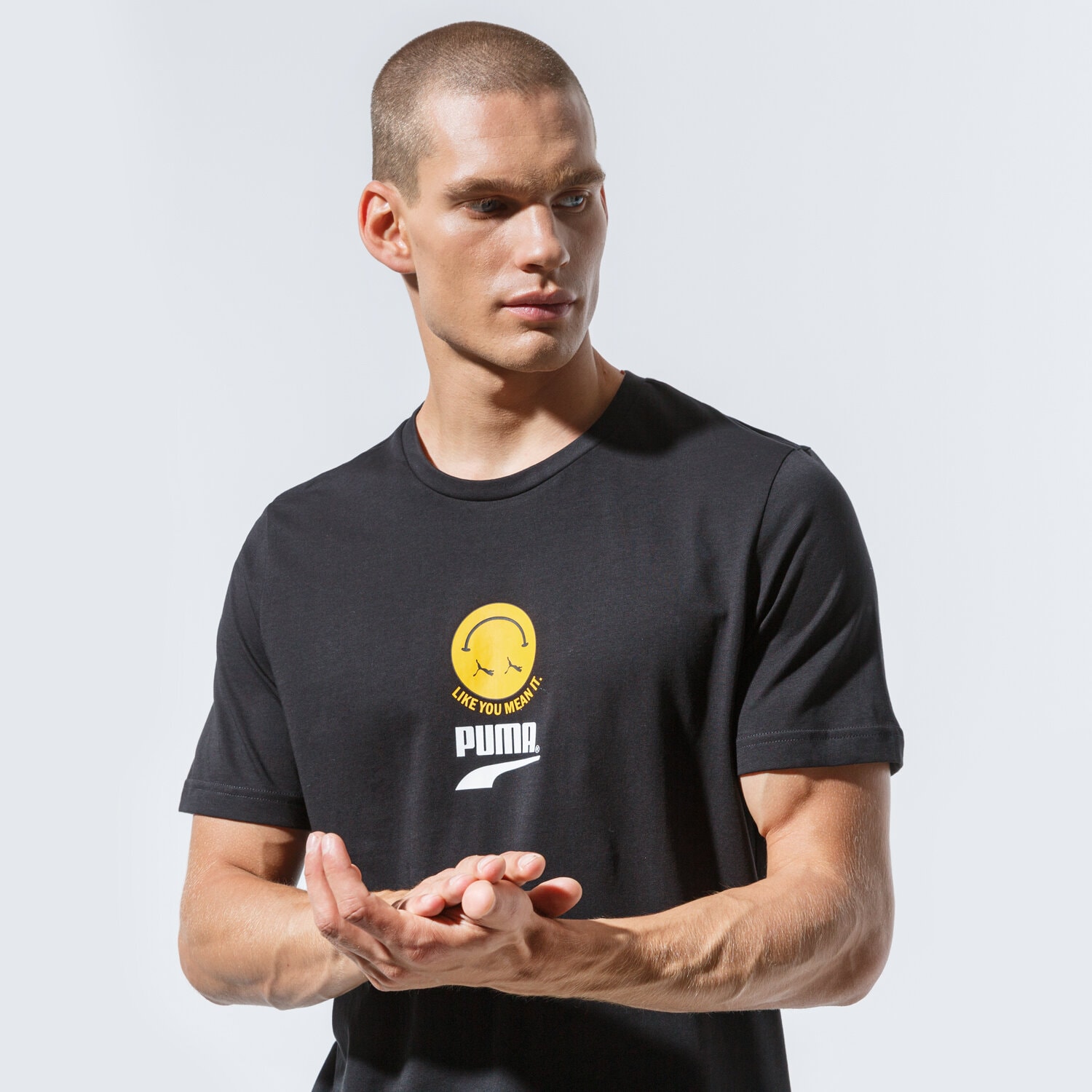 Bărbați tricou PUMA TRICOU PUMA CLUB GRAPHIC TEE 59879301 Negru