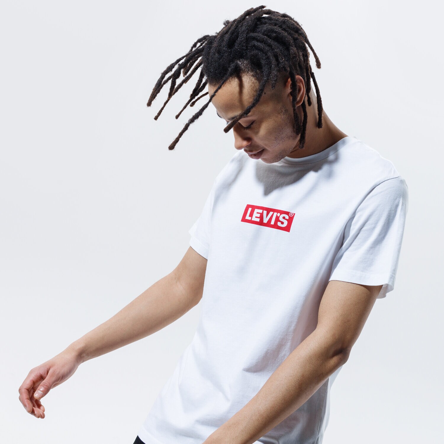 Bărbați tricou LEVI'S TRICOU BOXTAB GRAPHIC TEE 85785-0000 Alb