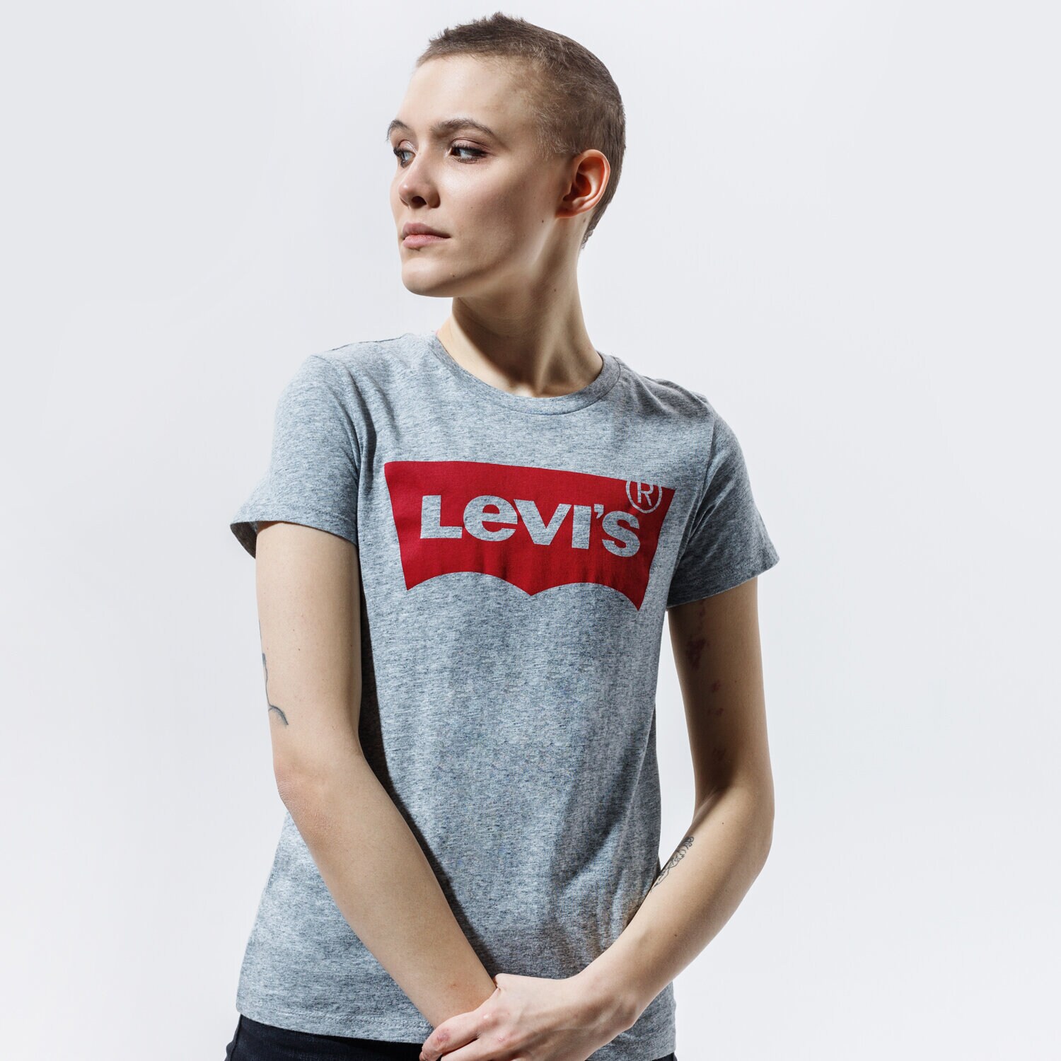 Femei tricou LEVI'S TRICOU THE PERFECT TEE 17369-0263 Gri