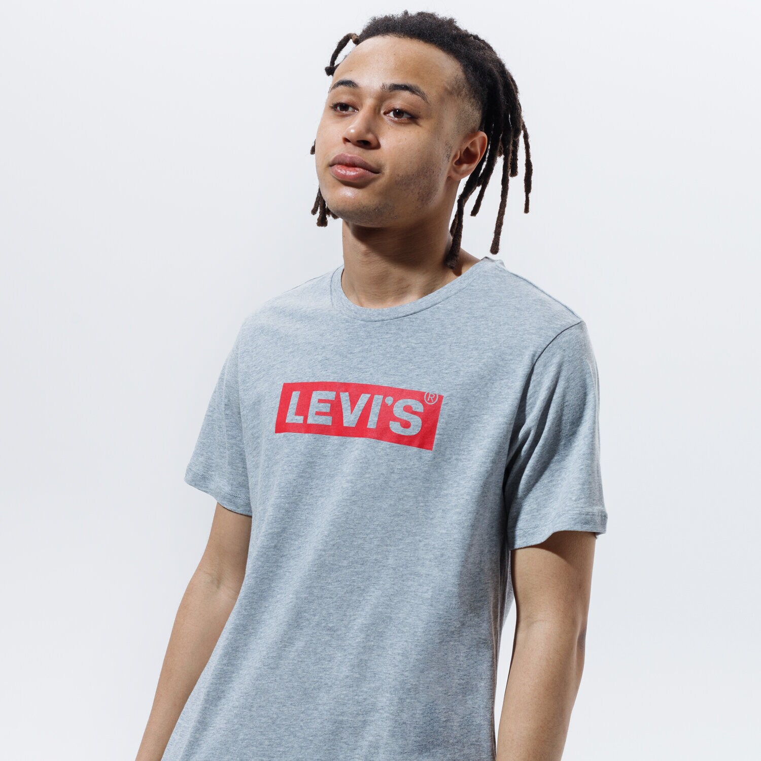 Bărbați tricou LEVI'S TRICOU BOXTAB GRAPHIC TEE 857850030 Gri