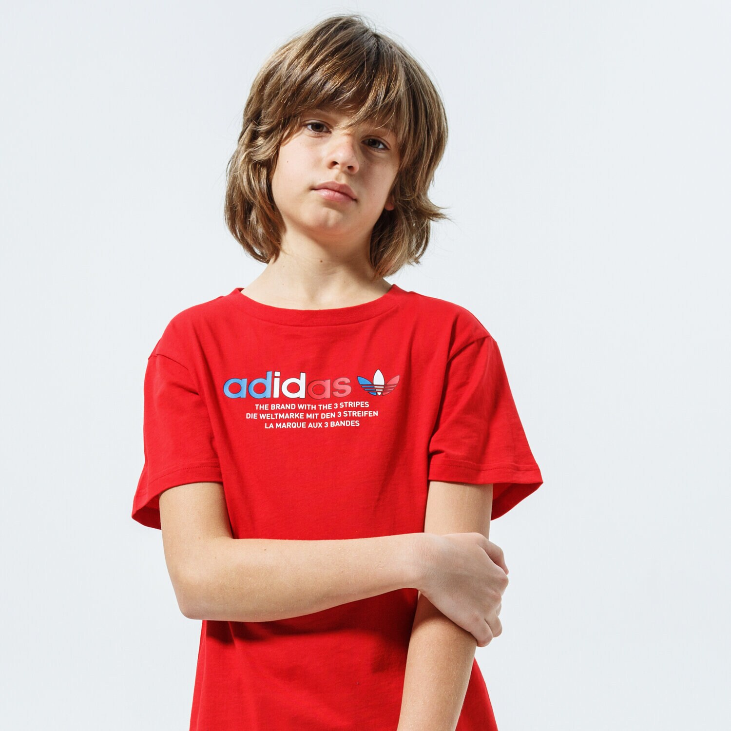 Copii tricou ADIDAS TRICOU TEE MM GN7480 Roșu
