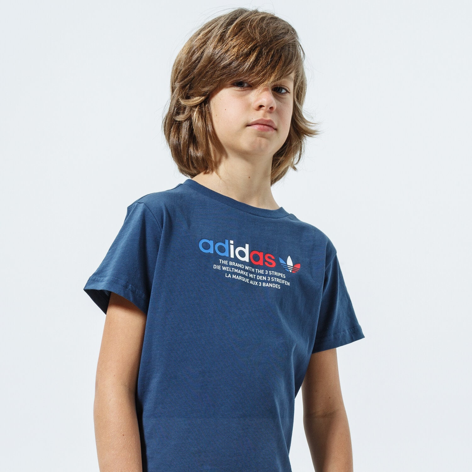 Copii tricou ADIDAS TRICOU TEE MM GN7479 Bleumarin