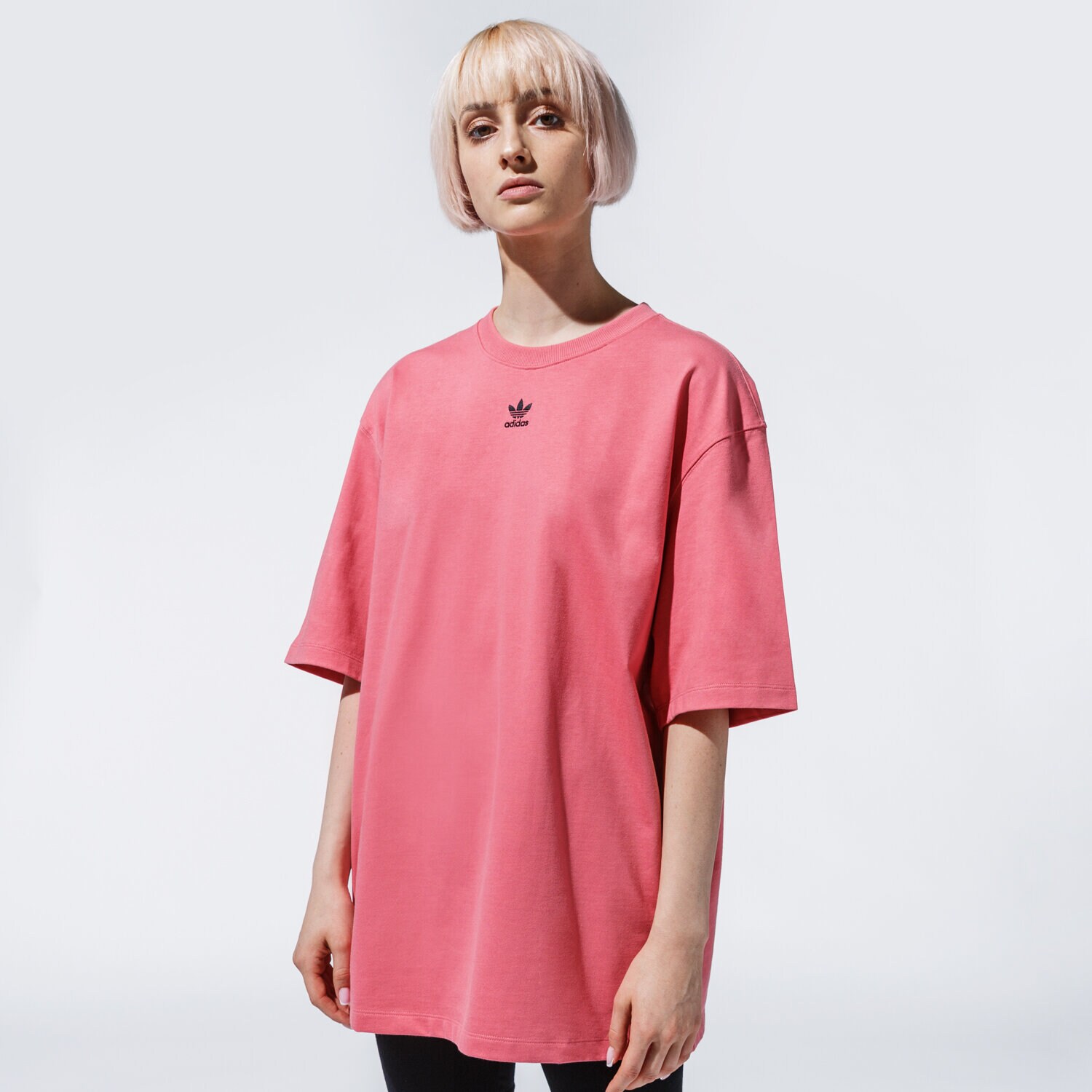 Femei tricou ADIDAS TRICOU TEE H13877 Roz