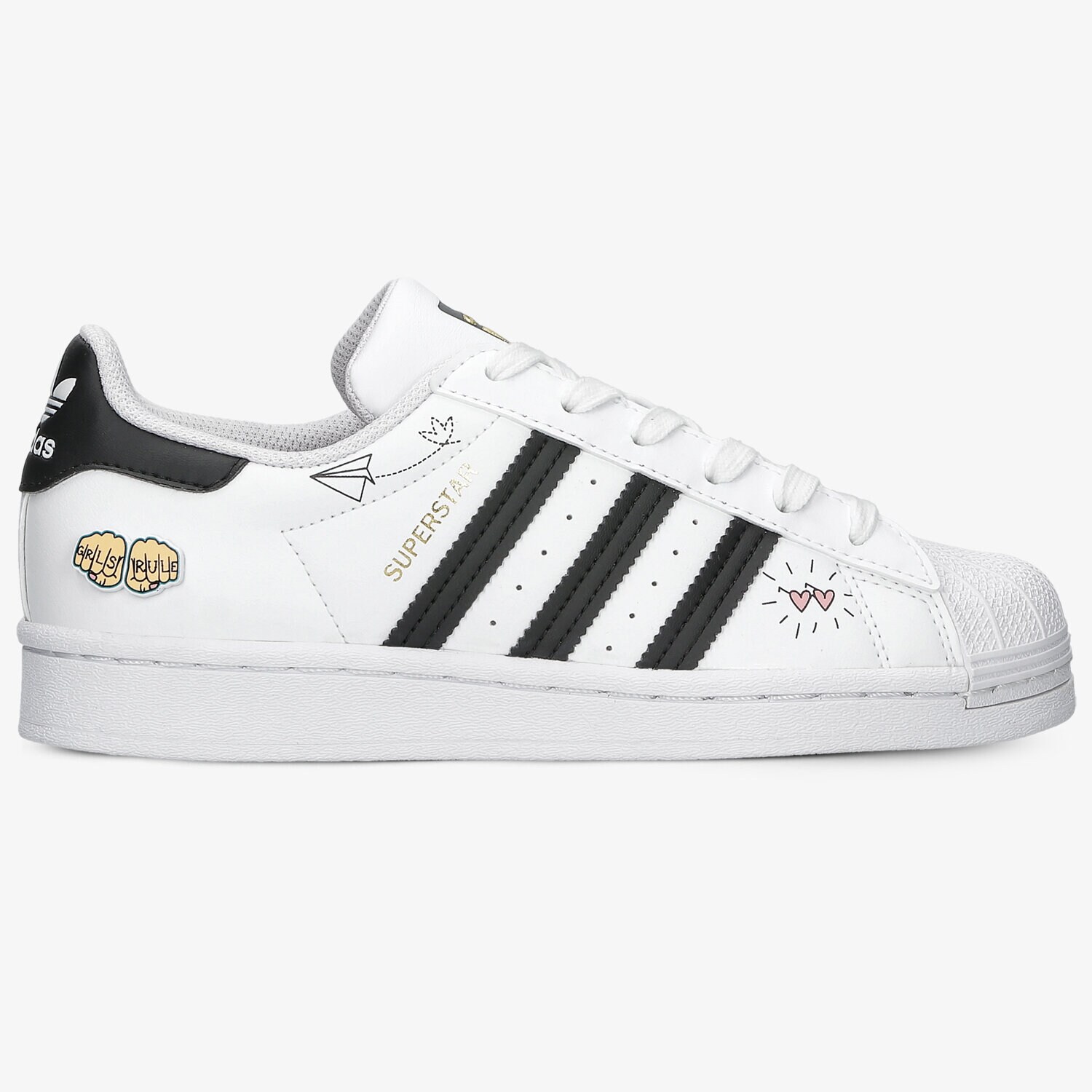 Copii pantofi sport ADIDAS SUPERSTAR J  FX5202 Alb