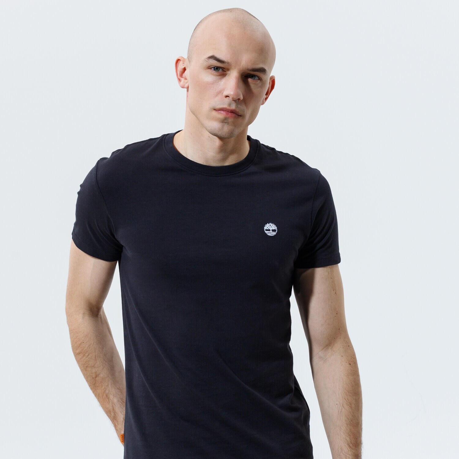 Bărbați tricou TIMBERLAND TRICOU TFO SS LEFT CHEST LOGO JERSEY CREW TEE TB0A2BR30011 Negru