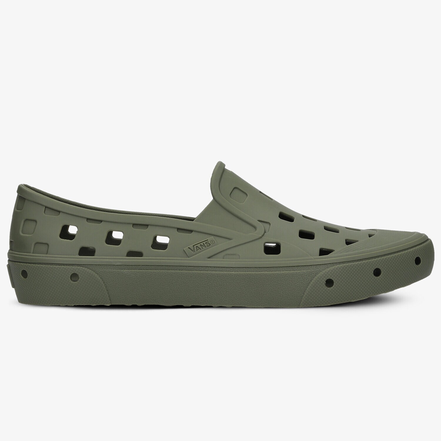 Barbați pantofi sport VANS UA TREK SLIP-ON VN0A5HF850K1 Kaki
