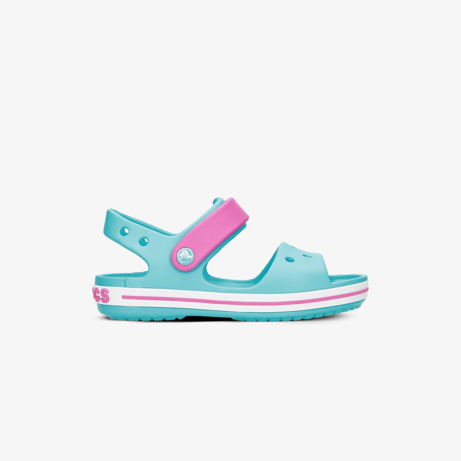 Copii Sandale CROCS CROCBAND SANDAL KIDS 128564SLI Albastru