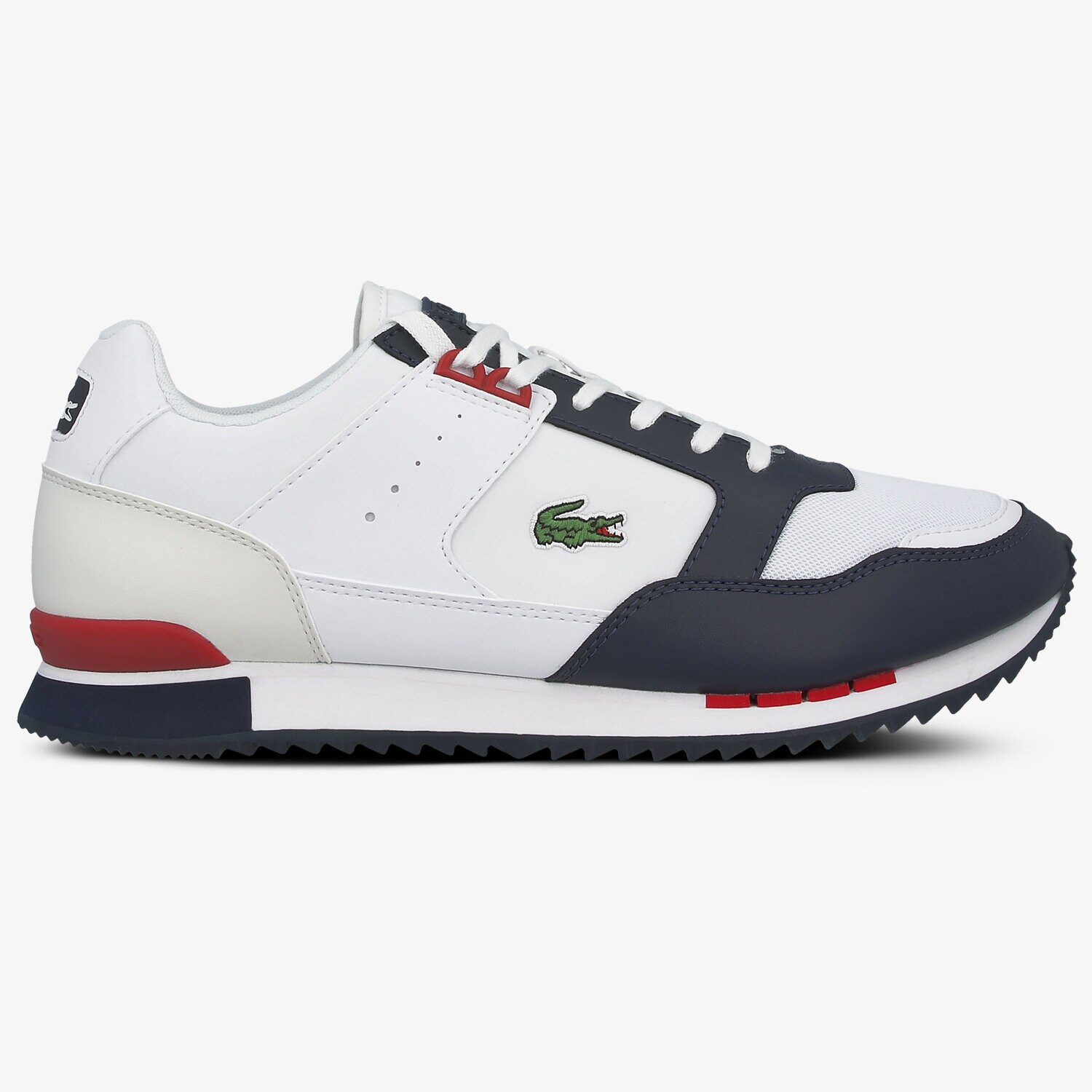 Barbați pantofi sport LACOSTE PARTNER PISTE 01201 SMA 740SMA0025042 Alb
