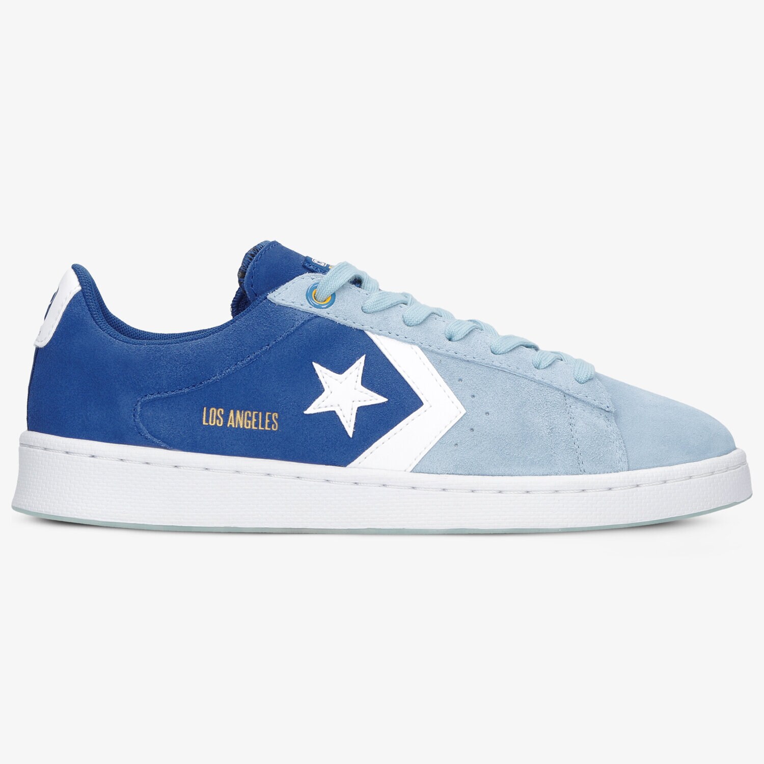 Barbați pantofi sport CONVERSE PRO LEATHER GOLD STANDARD - RUBBER RAND 170239C Bleumarin