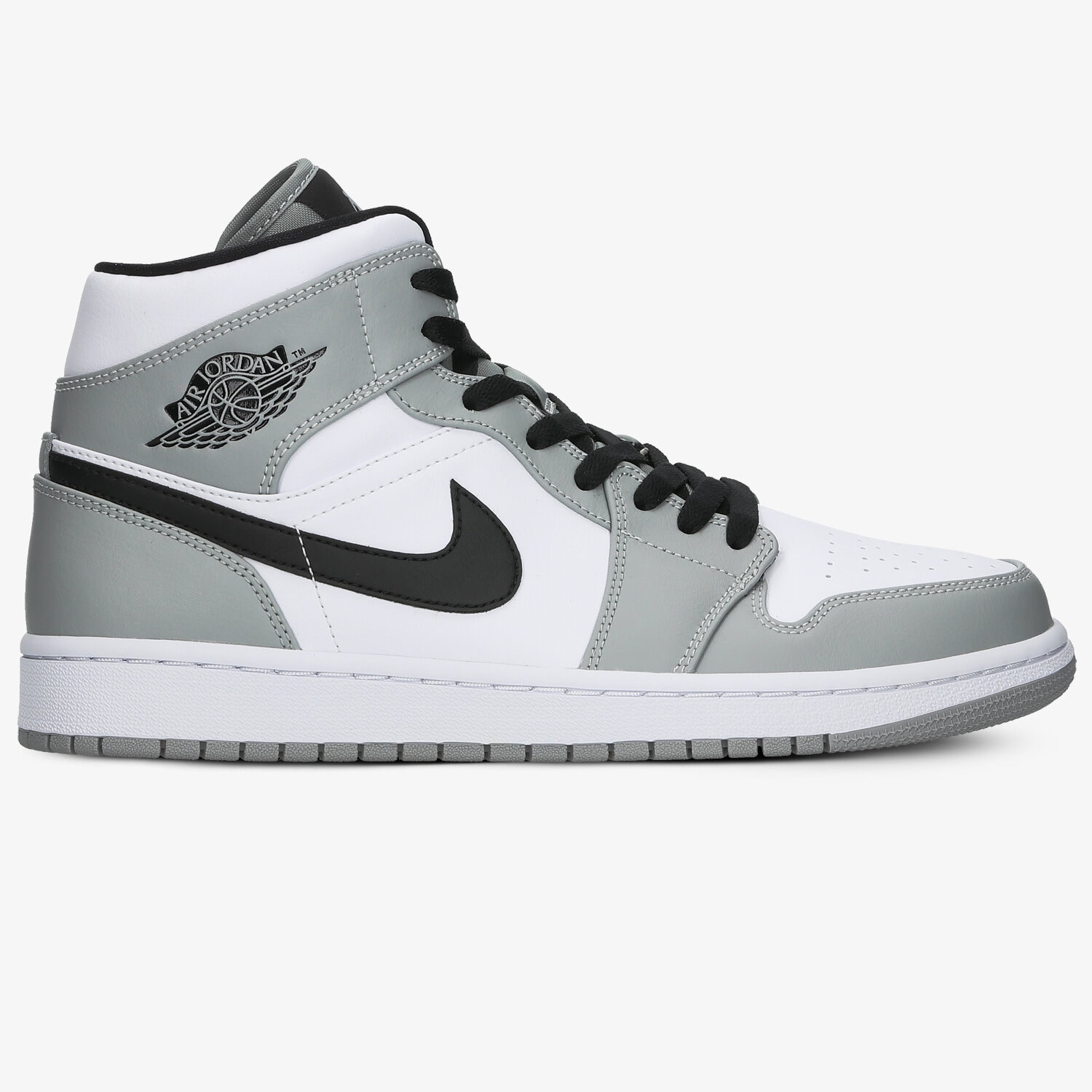 Barbați pantofi sport AIR JORDAN 1 MID 554724-092 Alb