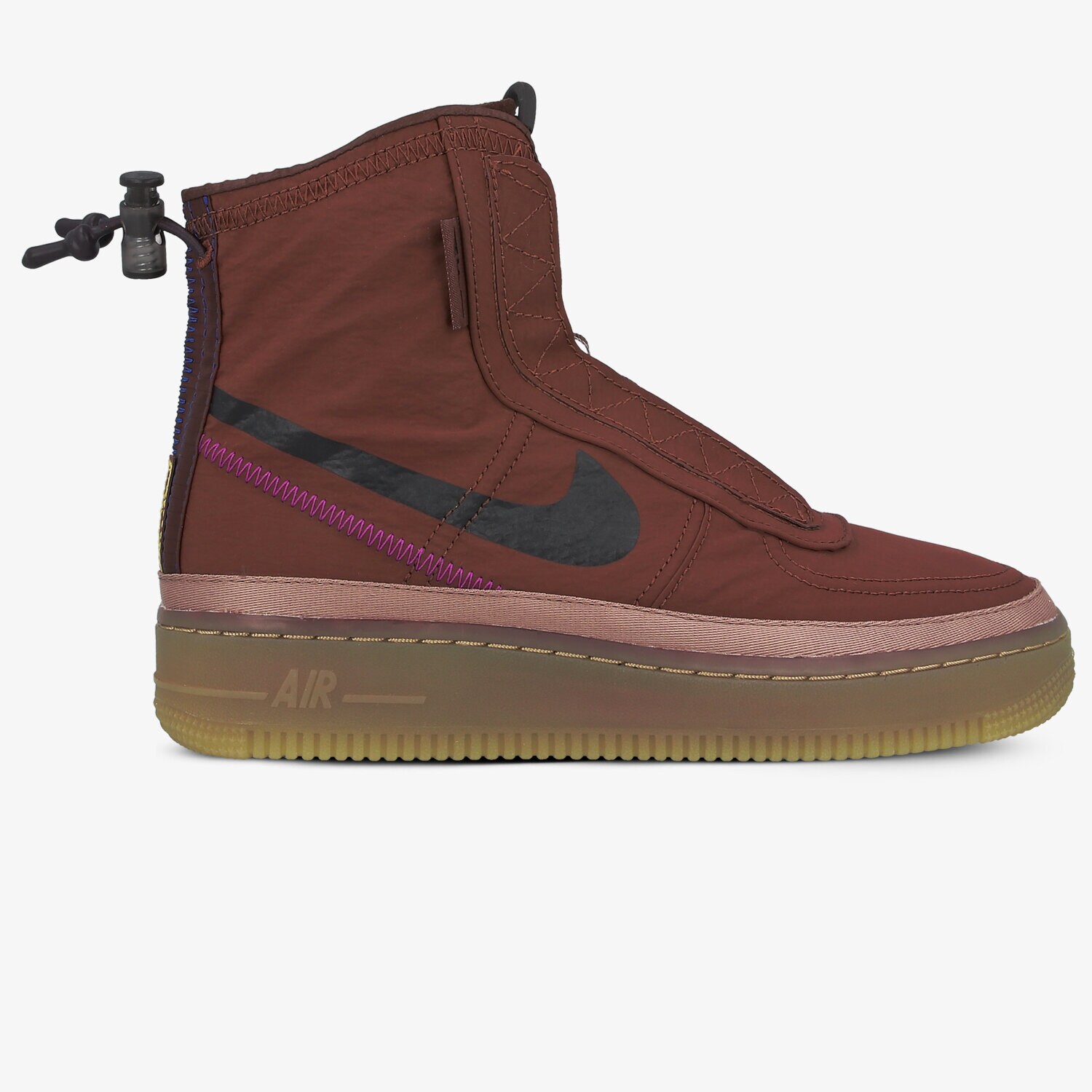 Femei pantofi sport NIKE AIR FORCE 1 SHELL BQ6096-200 Maro